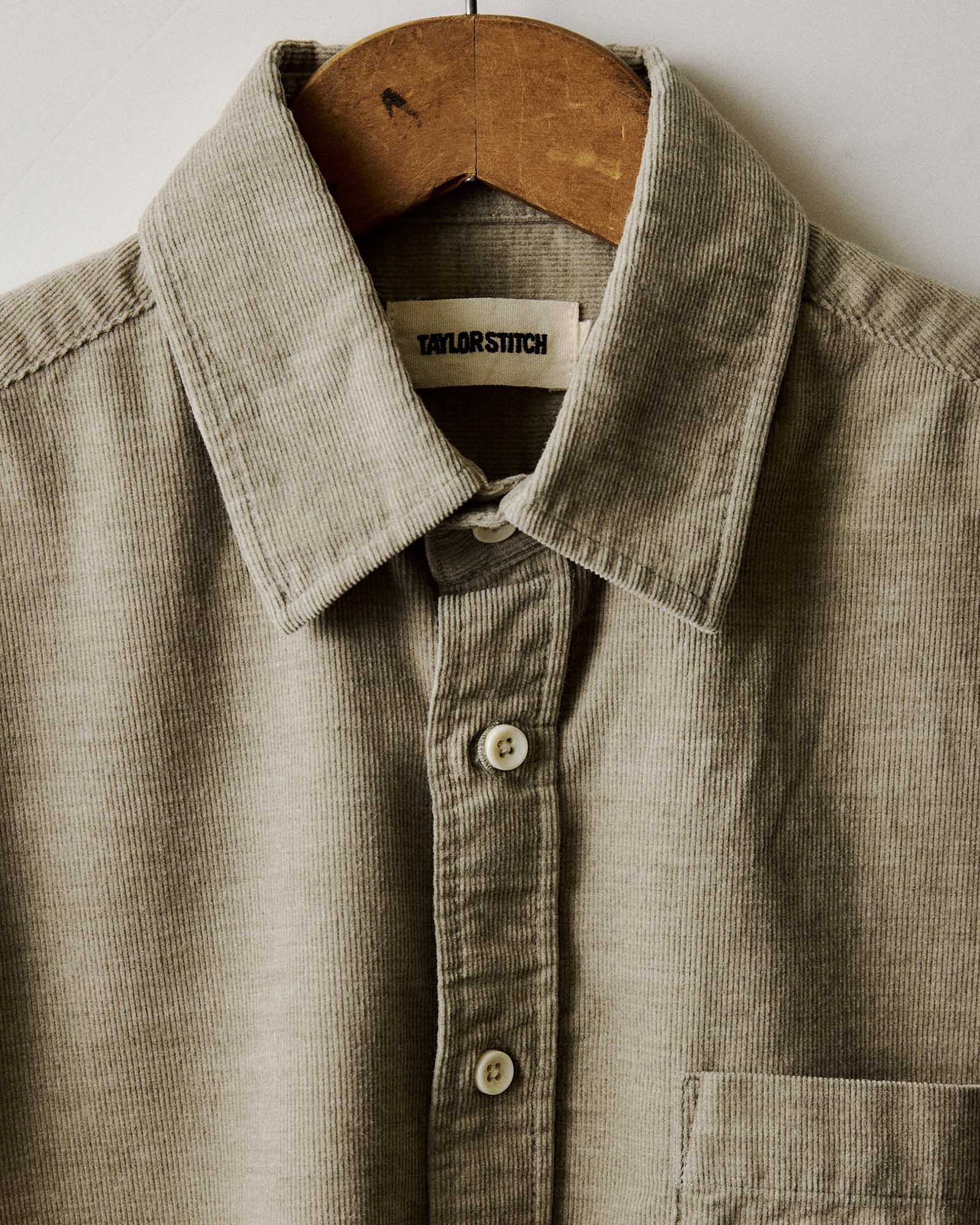 The Short Sleeve California in Heather Moss Cord - Image 6
