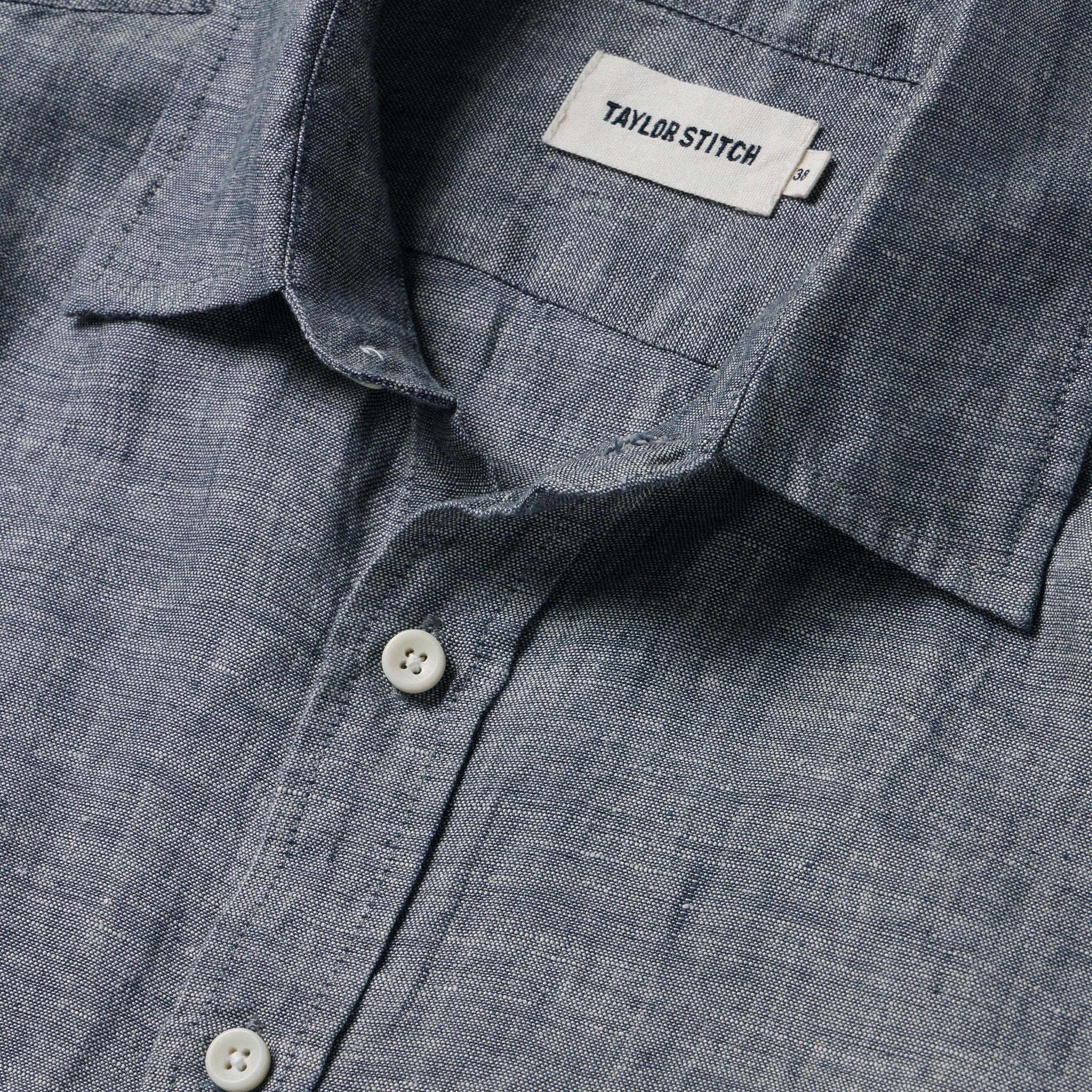 The Short Sleeve California in Navy Hemp - Image 6