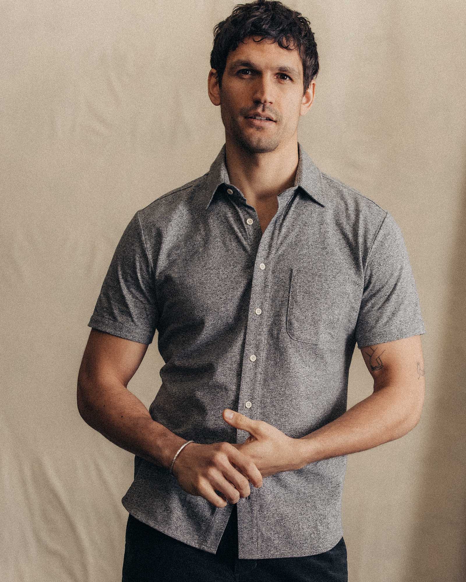 The Short Sleeve California in Pepper Twist - Image 3