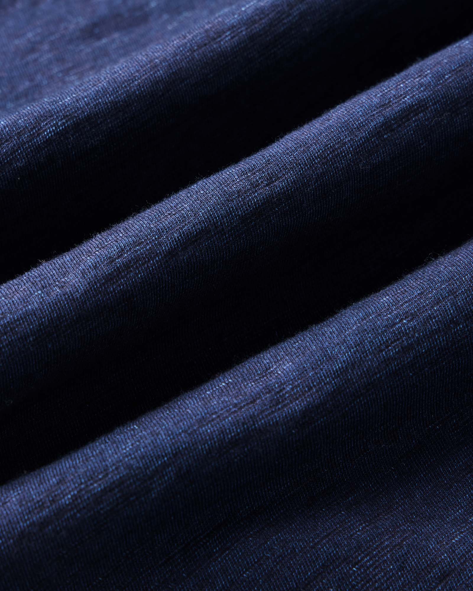 The Short Sleeve California in Rinsed Indigo Slub - Image 6