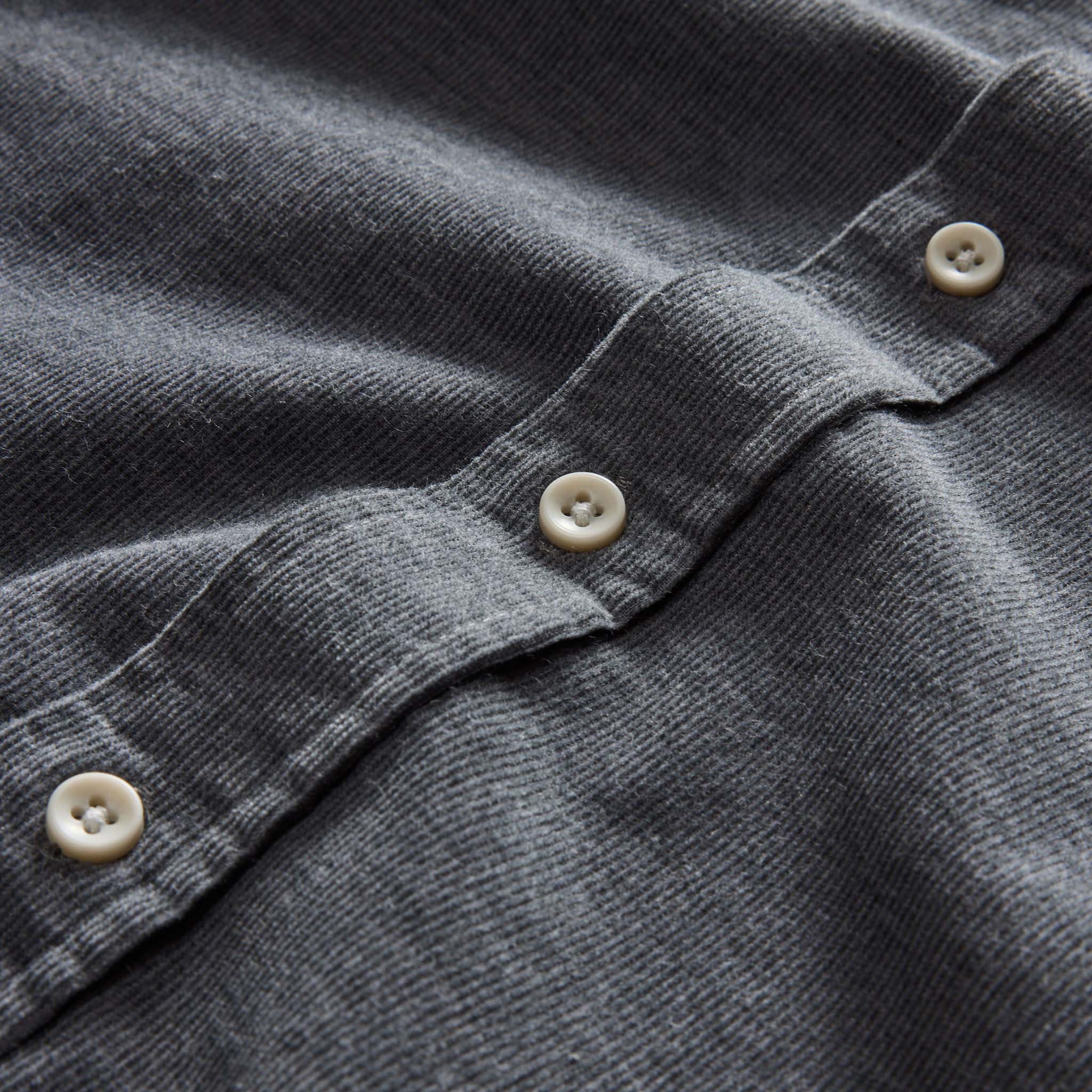 The Short Sleeve California in Heather Slate Cord - Image 6