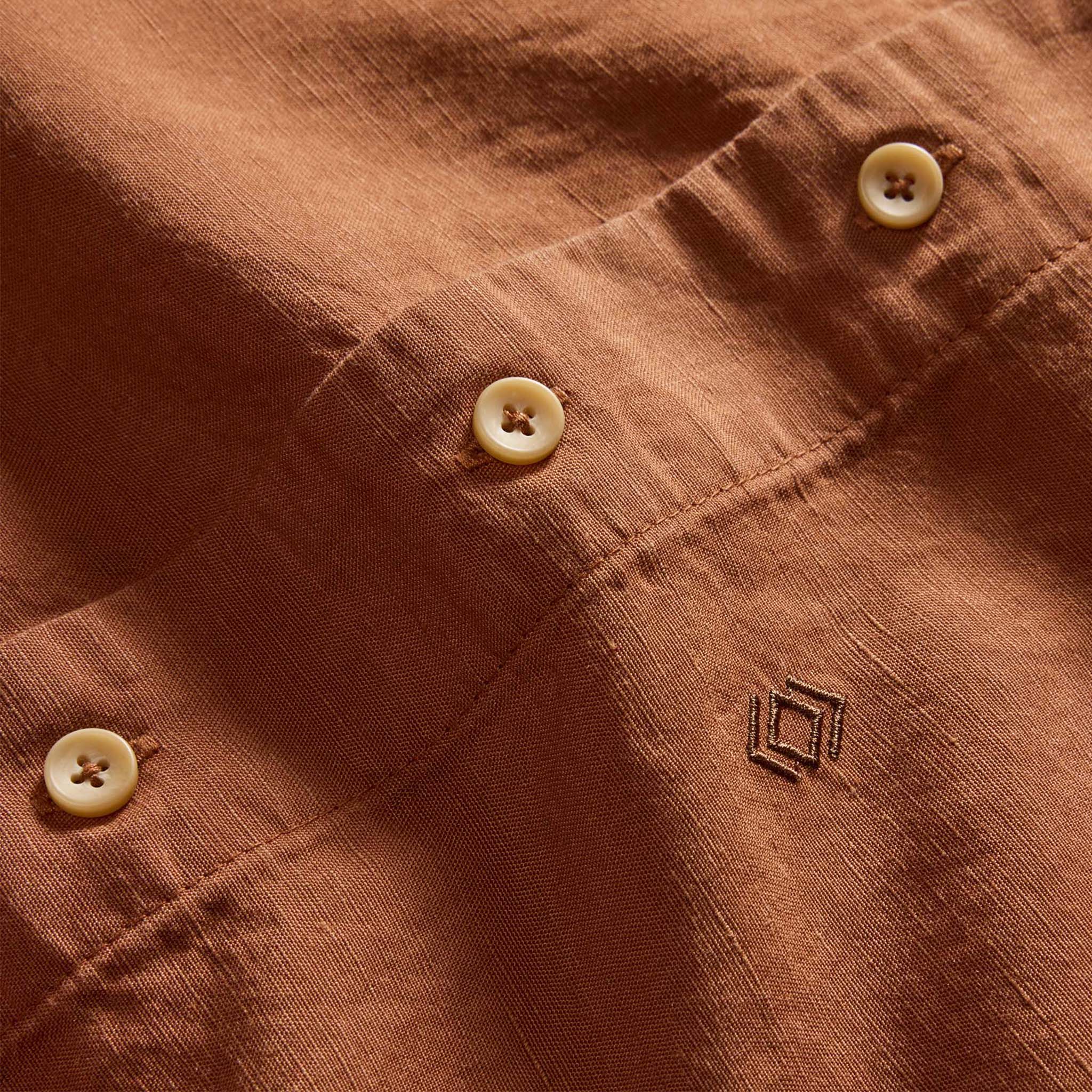The Conrad Shirt in Adobe Embroidery - Image 8