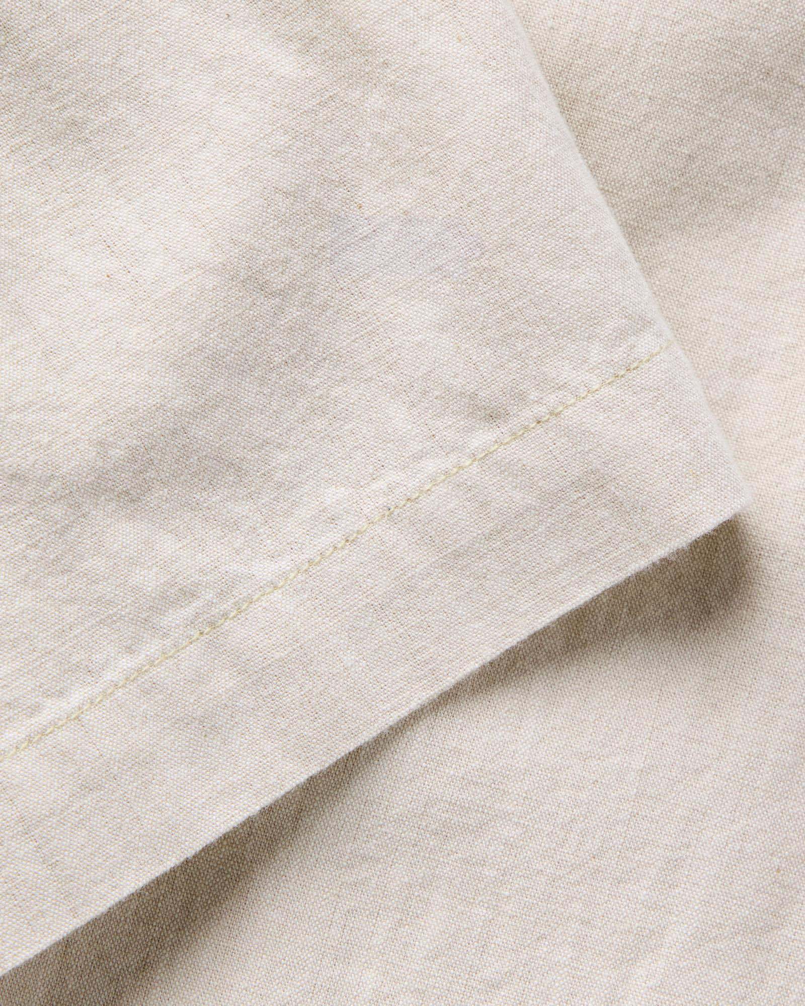 The Short Sleeve Crew Shirt in Natural Chambray - Image 5
