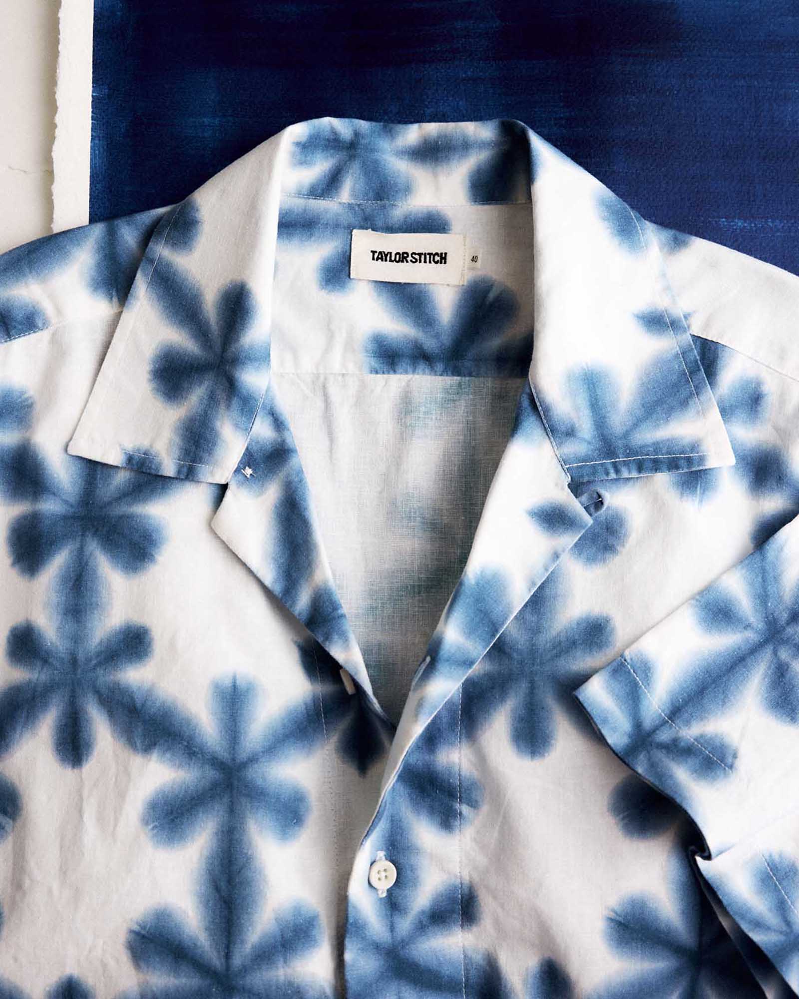 The Davis Shirt in Vintage White Fractal - Image 2