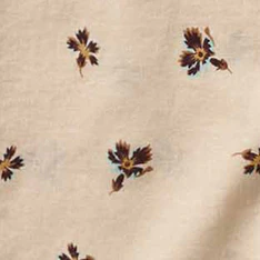 The Short Sleeve Hawthorne in Almond Floral - Image 7