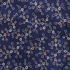 The Short Sleeve Hawthorne in Dark Navy Floral - Image 6