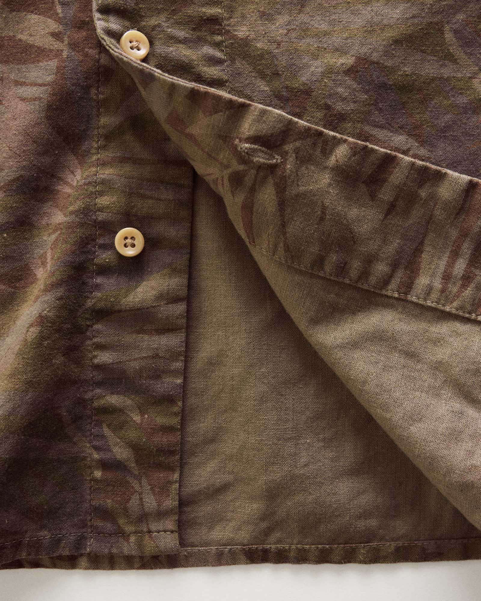 The Hawthorne Shirt in Fatigue Olive Desert Palm - Image 8