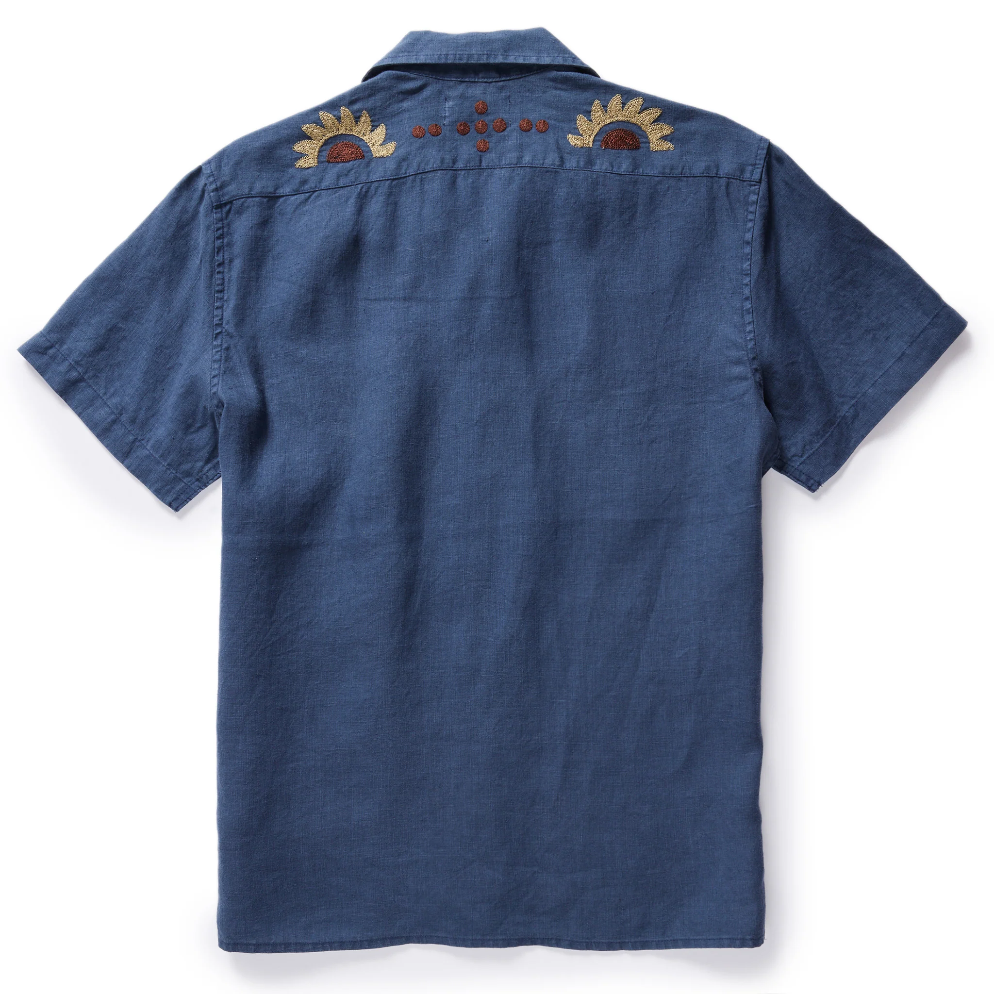 The Embroidered Hawthorne in Sea Glass Hemp - Image 4