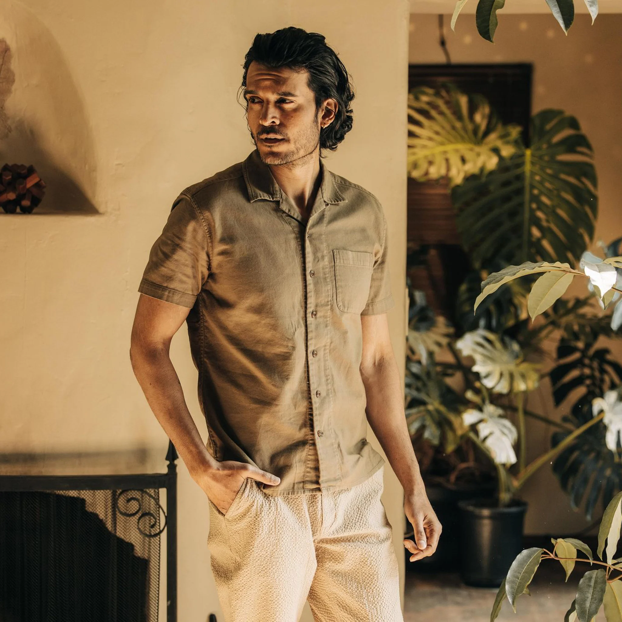 The Short Sleeve Hawthorne in Sea Moss - Image 2