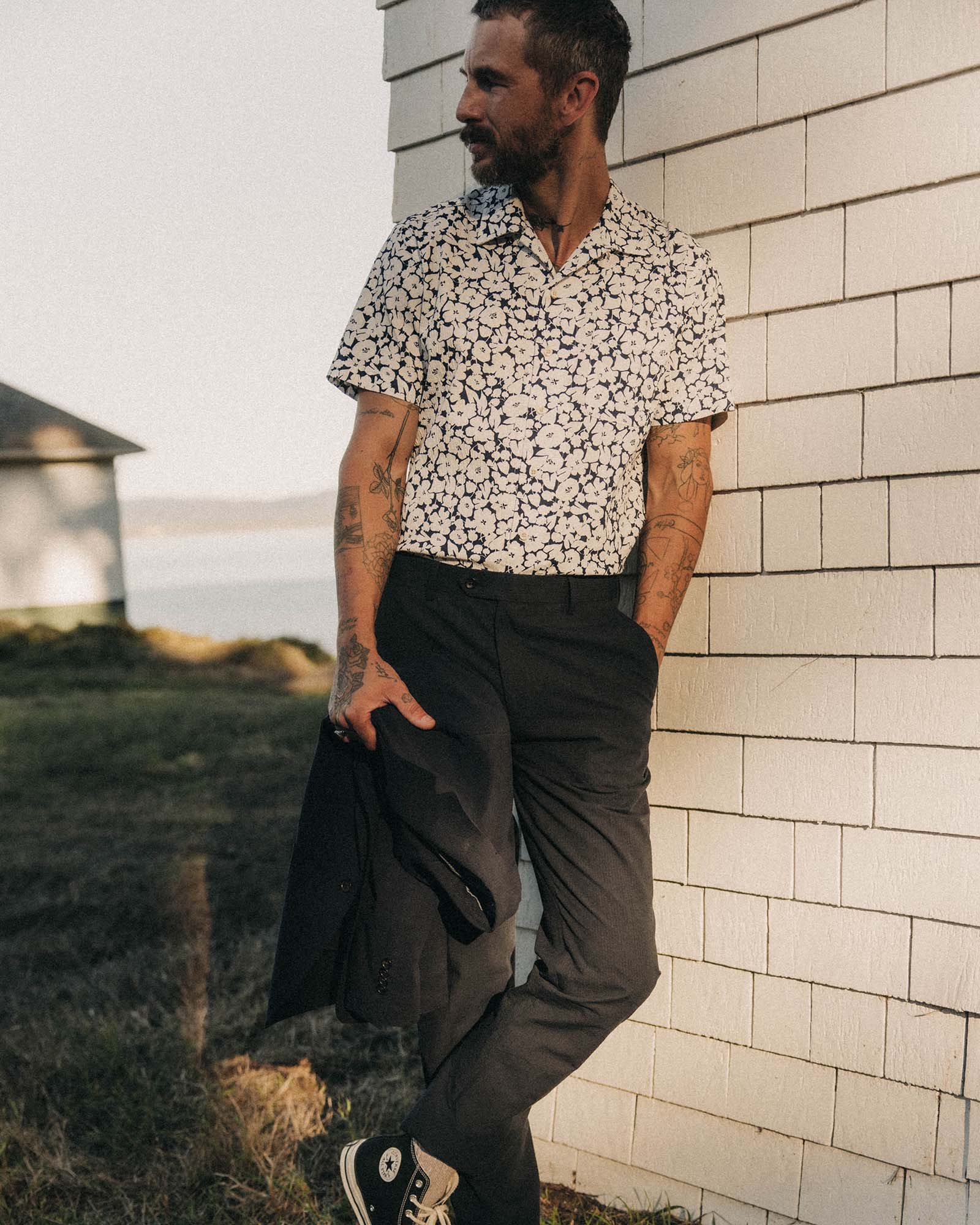 The Hawthorne Shirt in Shadow Floral - Image 4