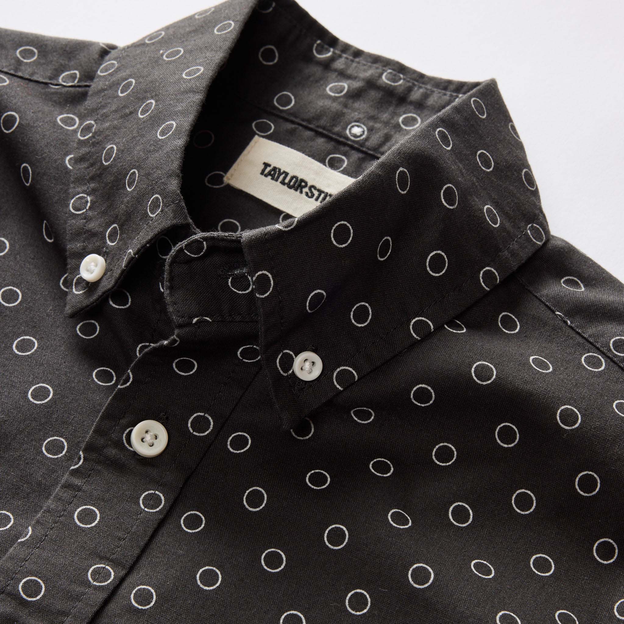 The Short Sleeve Jack in Asphalt Dot - Image 6