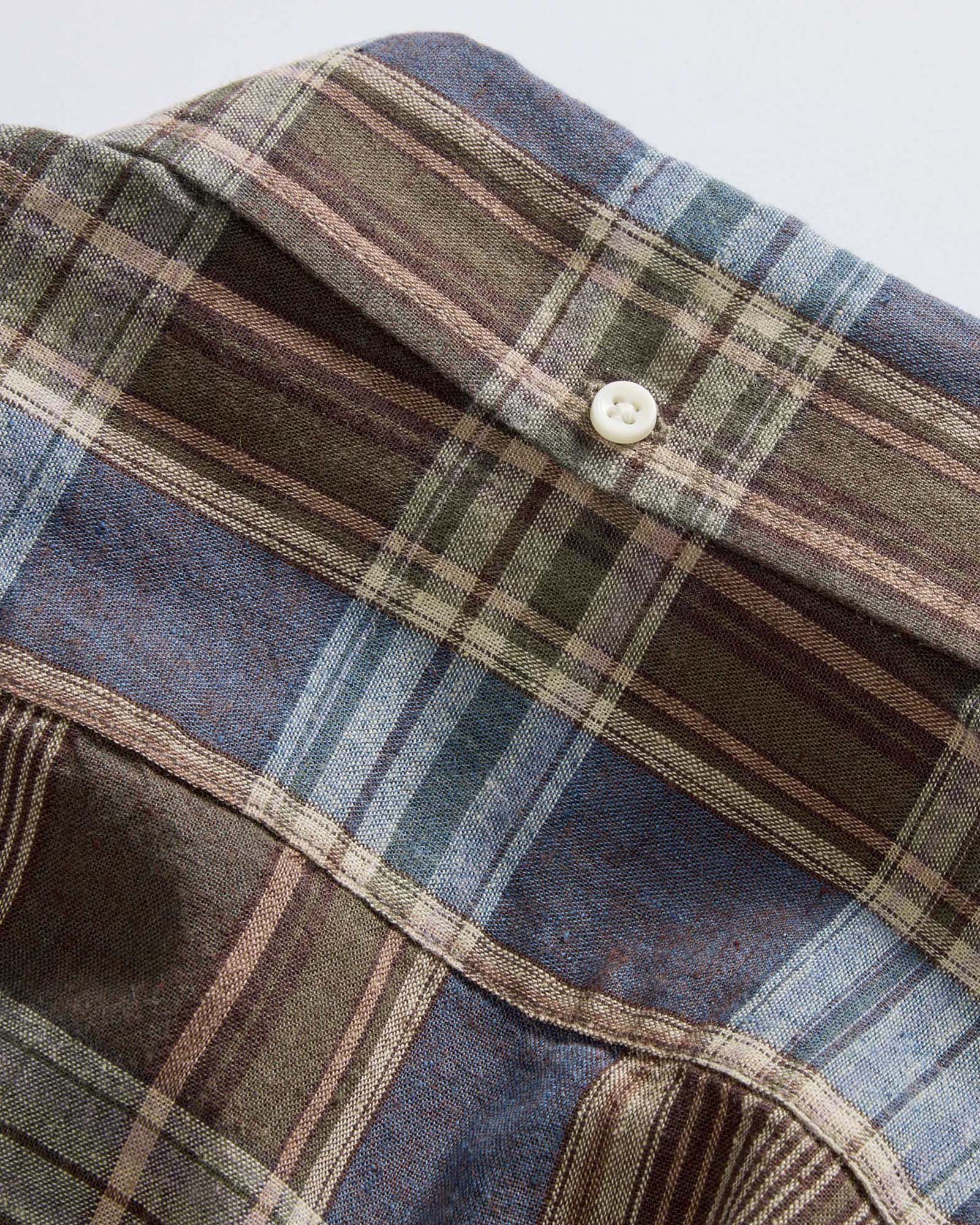 The Short Sleeve Jack in Atlantic Blue Plaid - Image 6