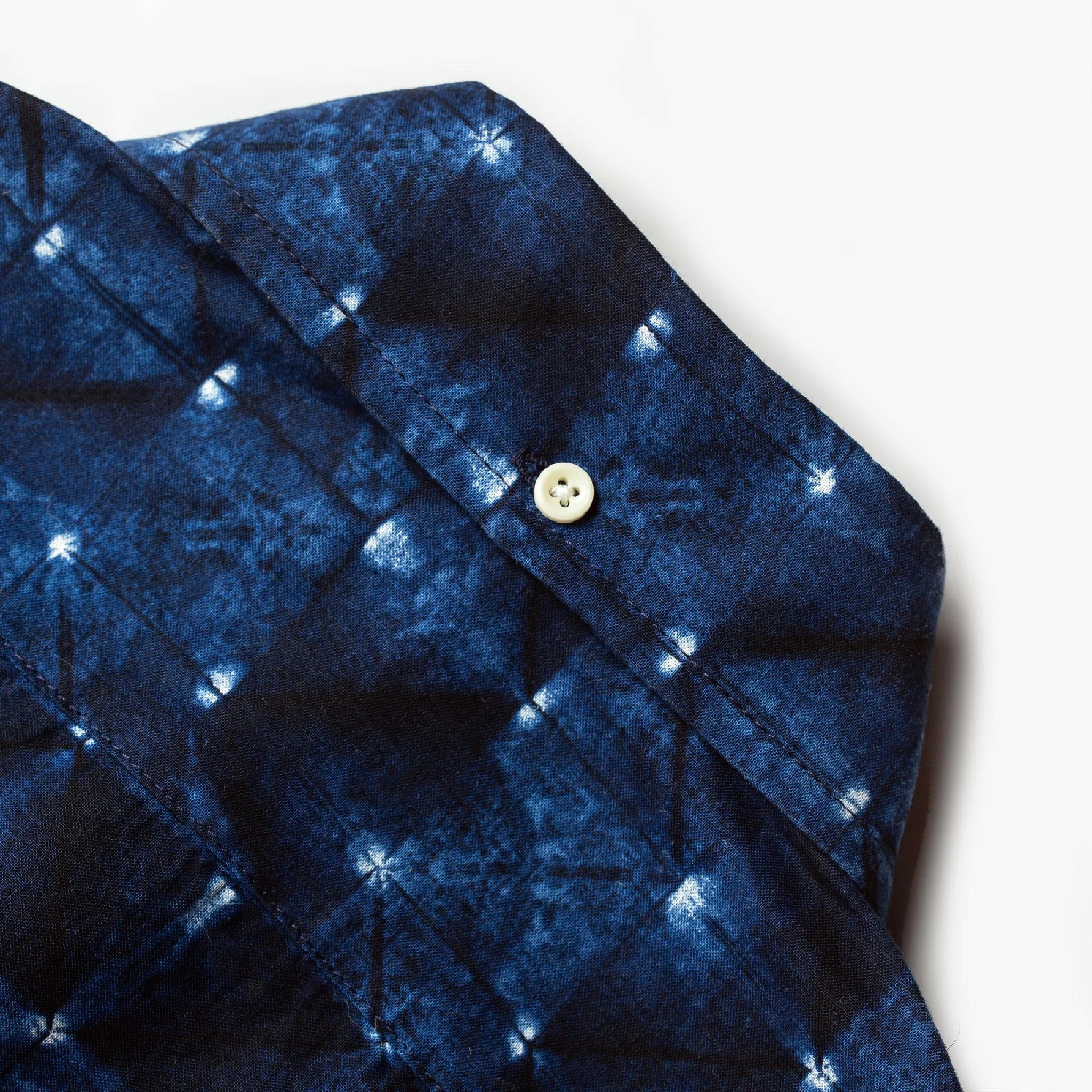 The Short Sleeve Jack in Deep Navy Geo - Image 5