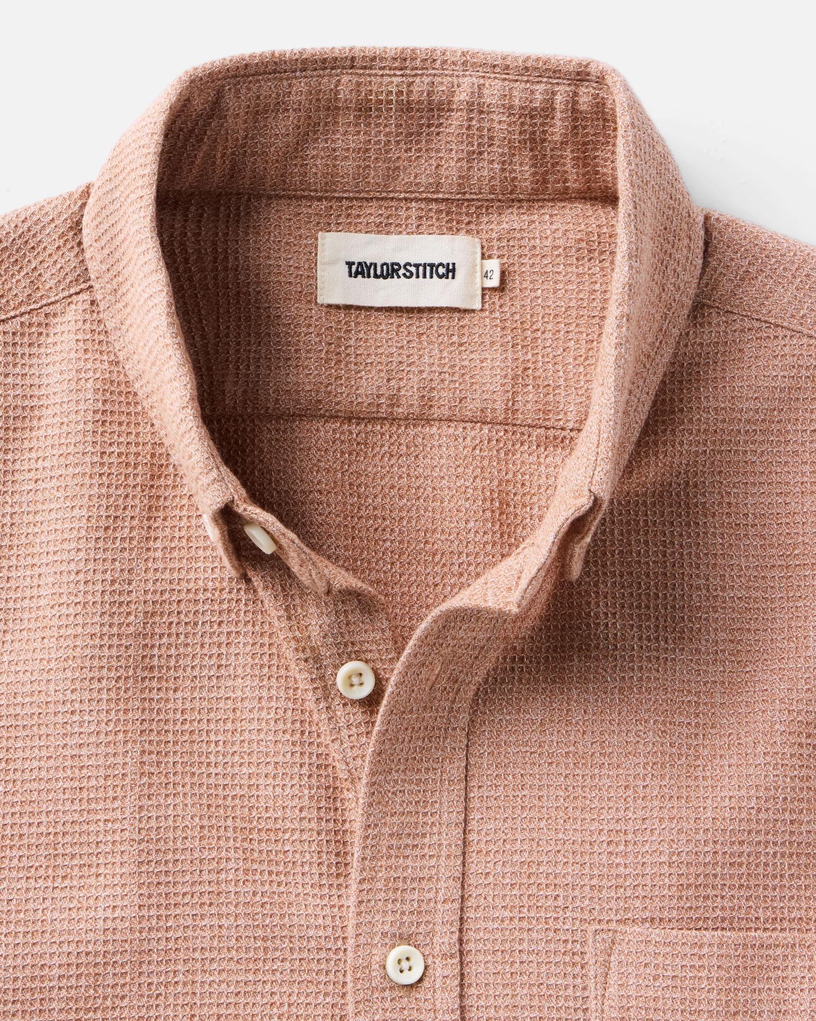 The Short Sleeve Jack in Desert Twist Waffle - Image 5