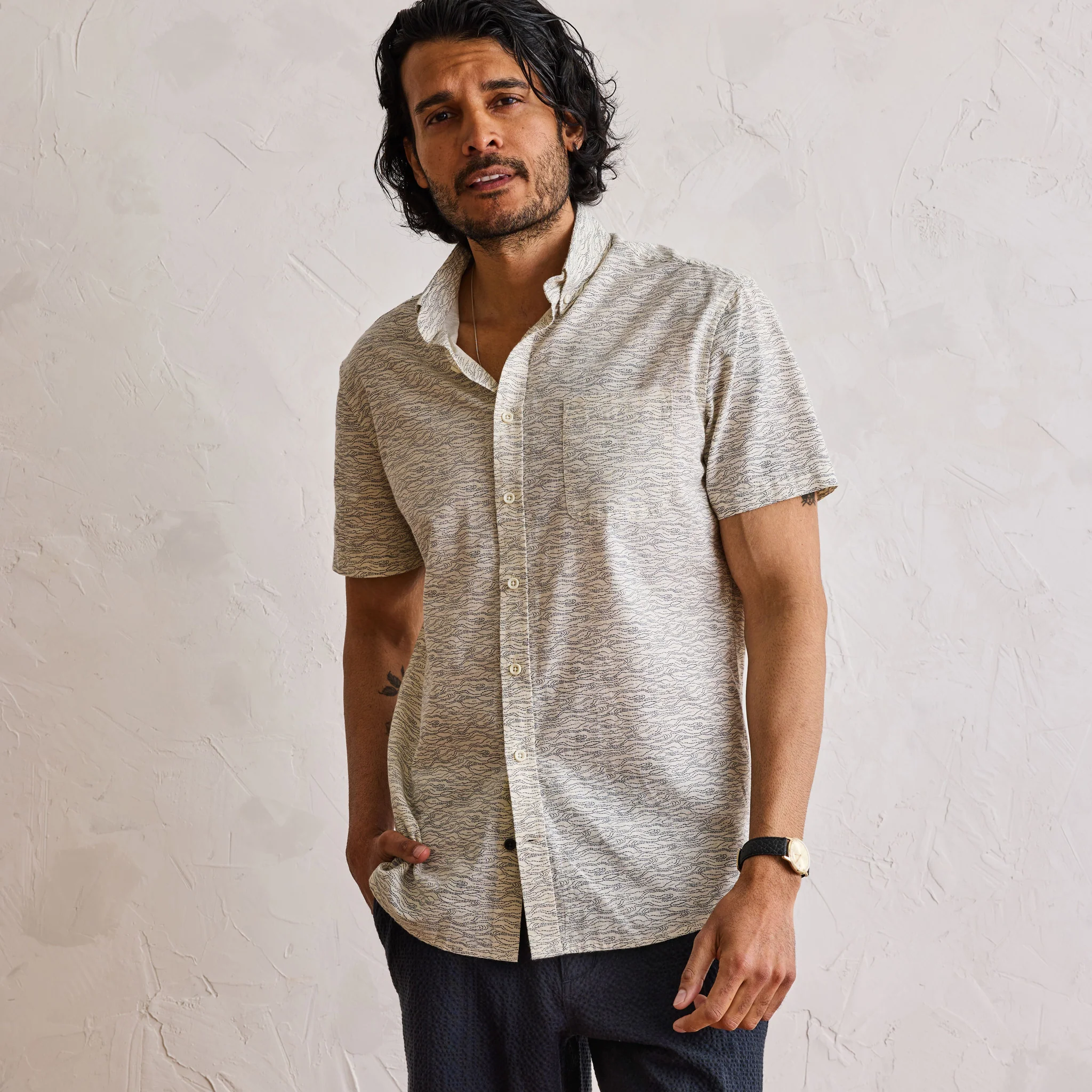 The Short Sleeve Jack in Gulf Stream - Image 2
