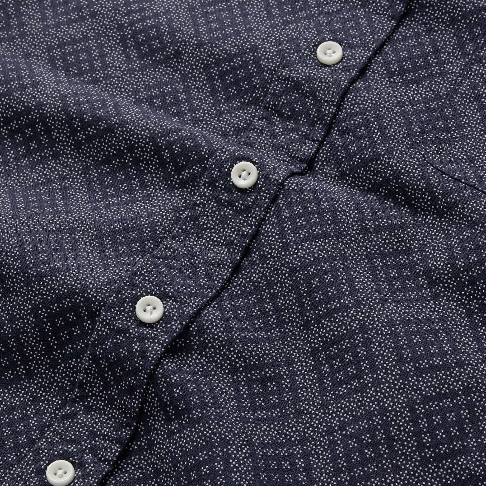 The Short Sleeve Jack in Navy Diamond - Image 6