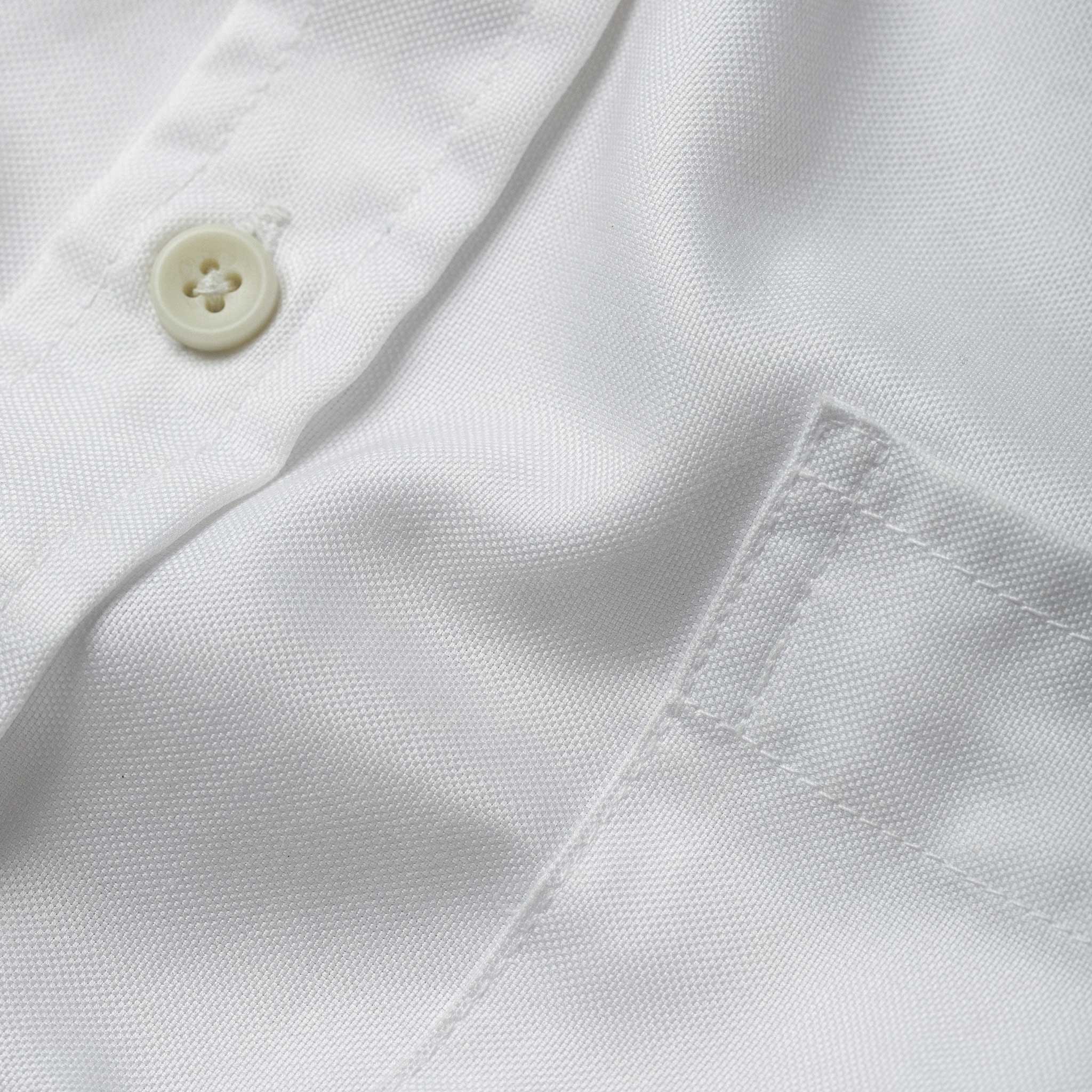 The Short Sleeve Jack in Washed White Oxford - Image 8