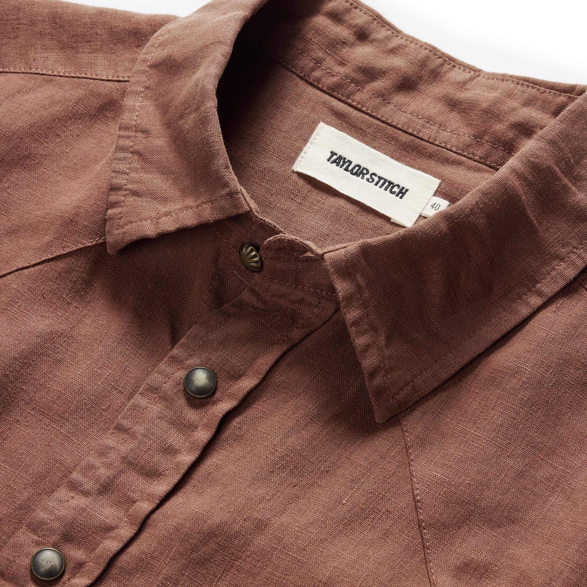 The Short Sleeve Western in Dried Guajillo - Image 5
