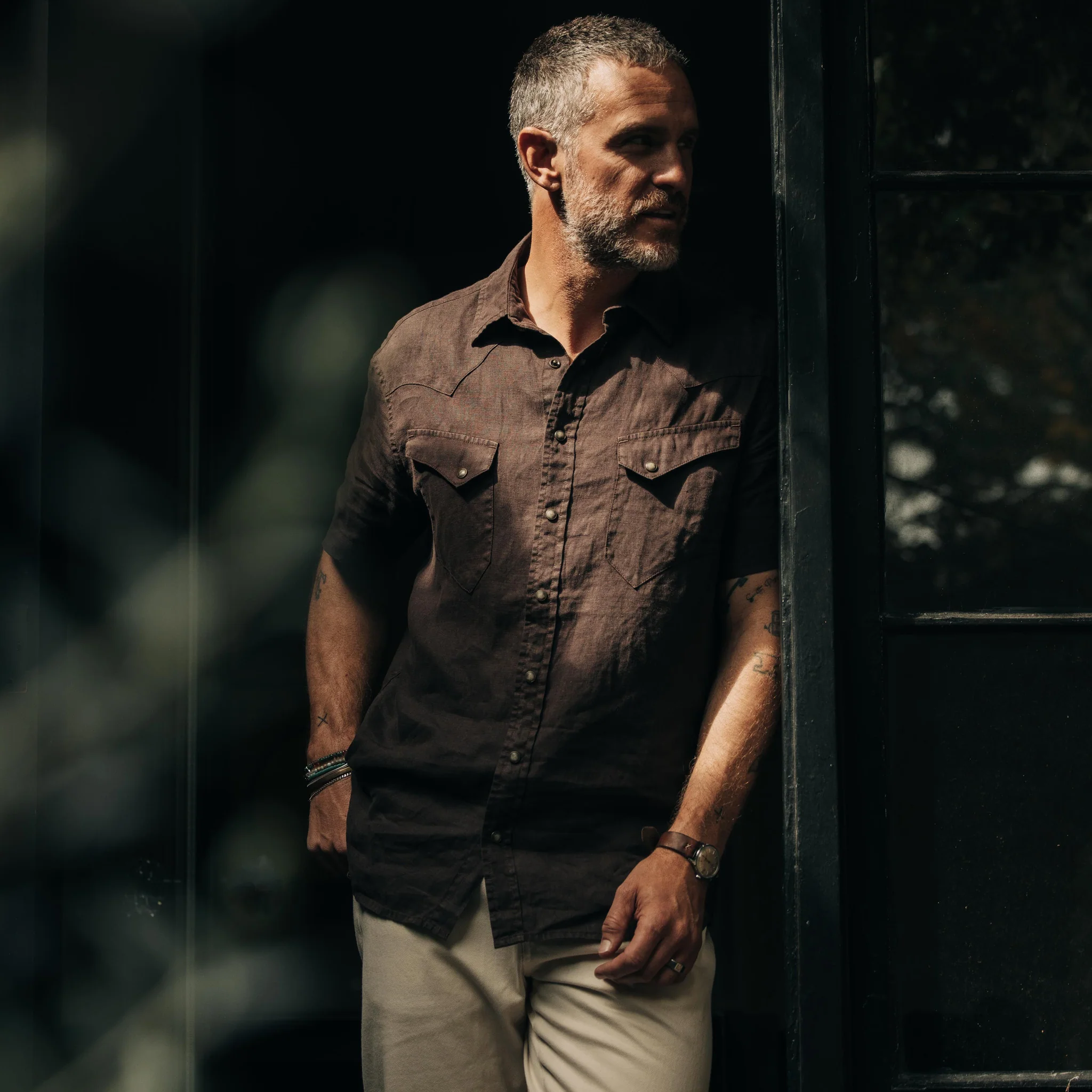 The Short Sleeve Western in Morita - Image 2