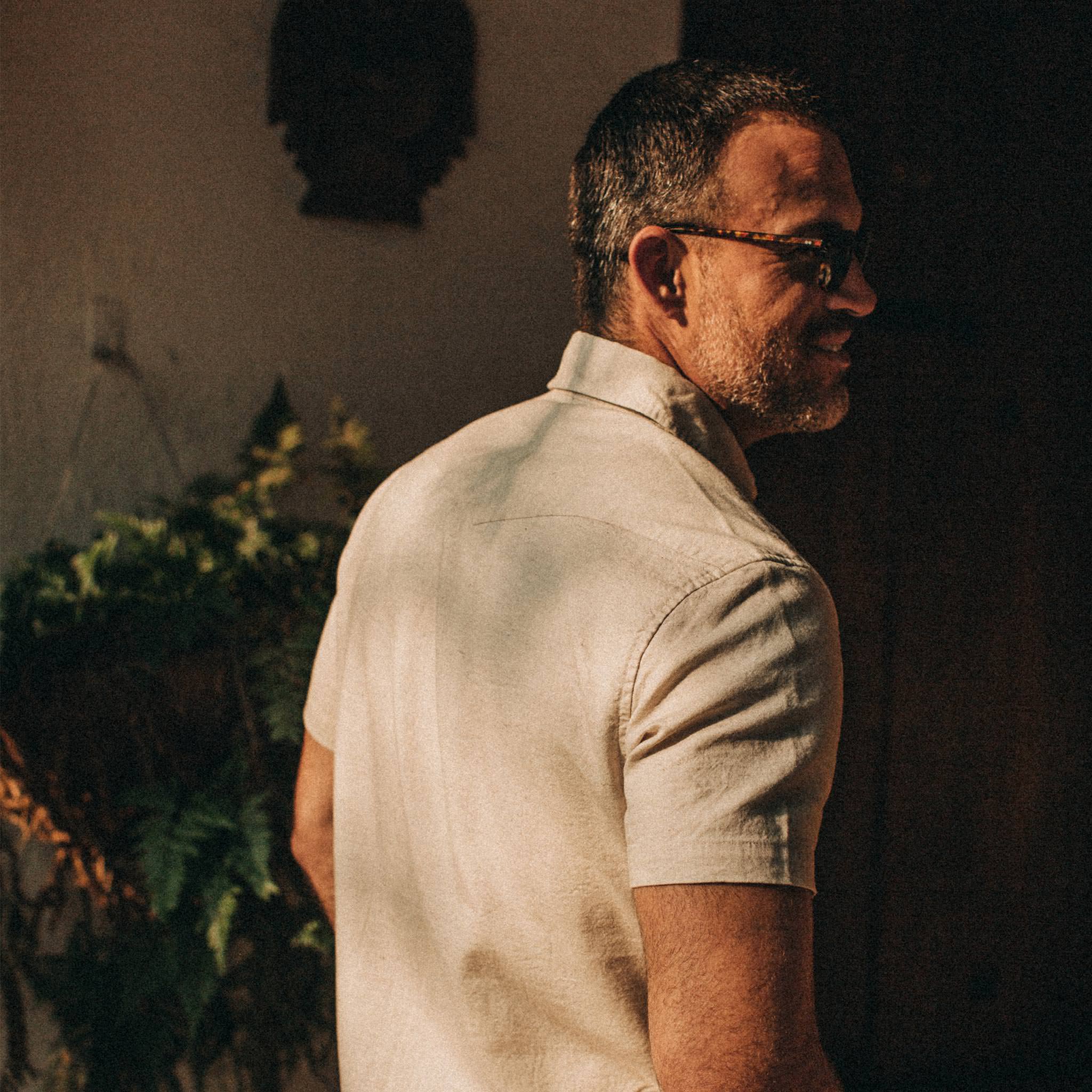 The Short Sleeve Western in Natural - Image 4