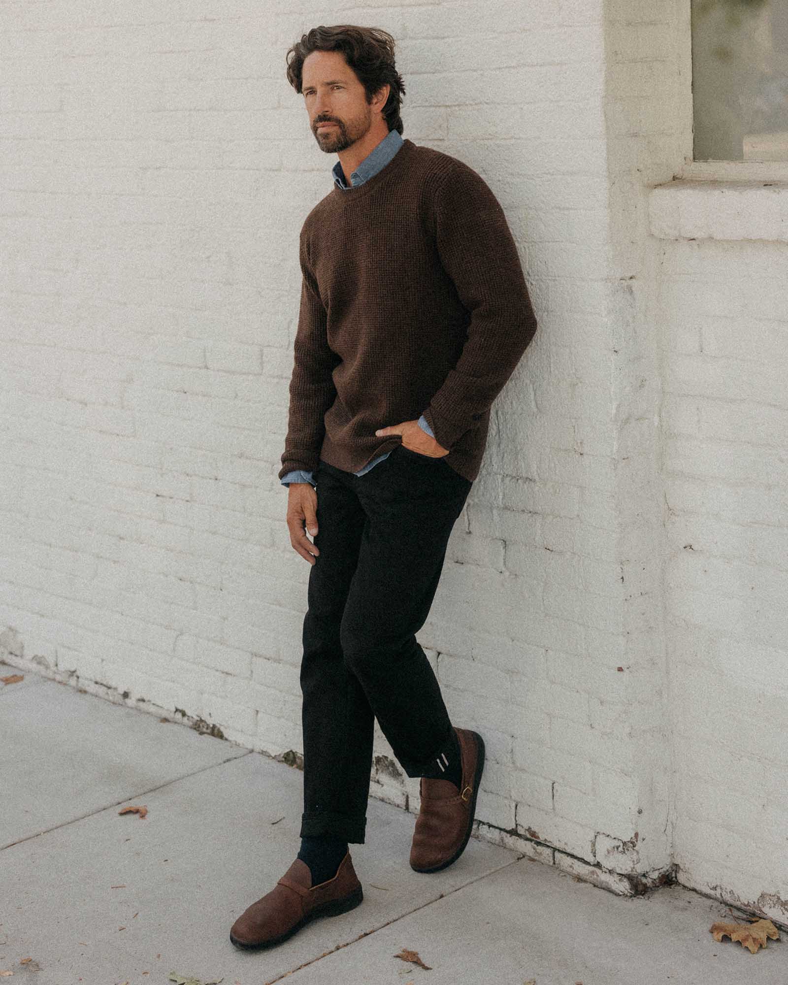 The Sidecountry Crew in Heather Marsh Merino Waffle - Image 3