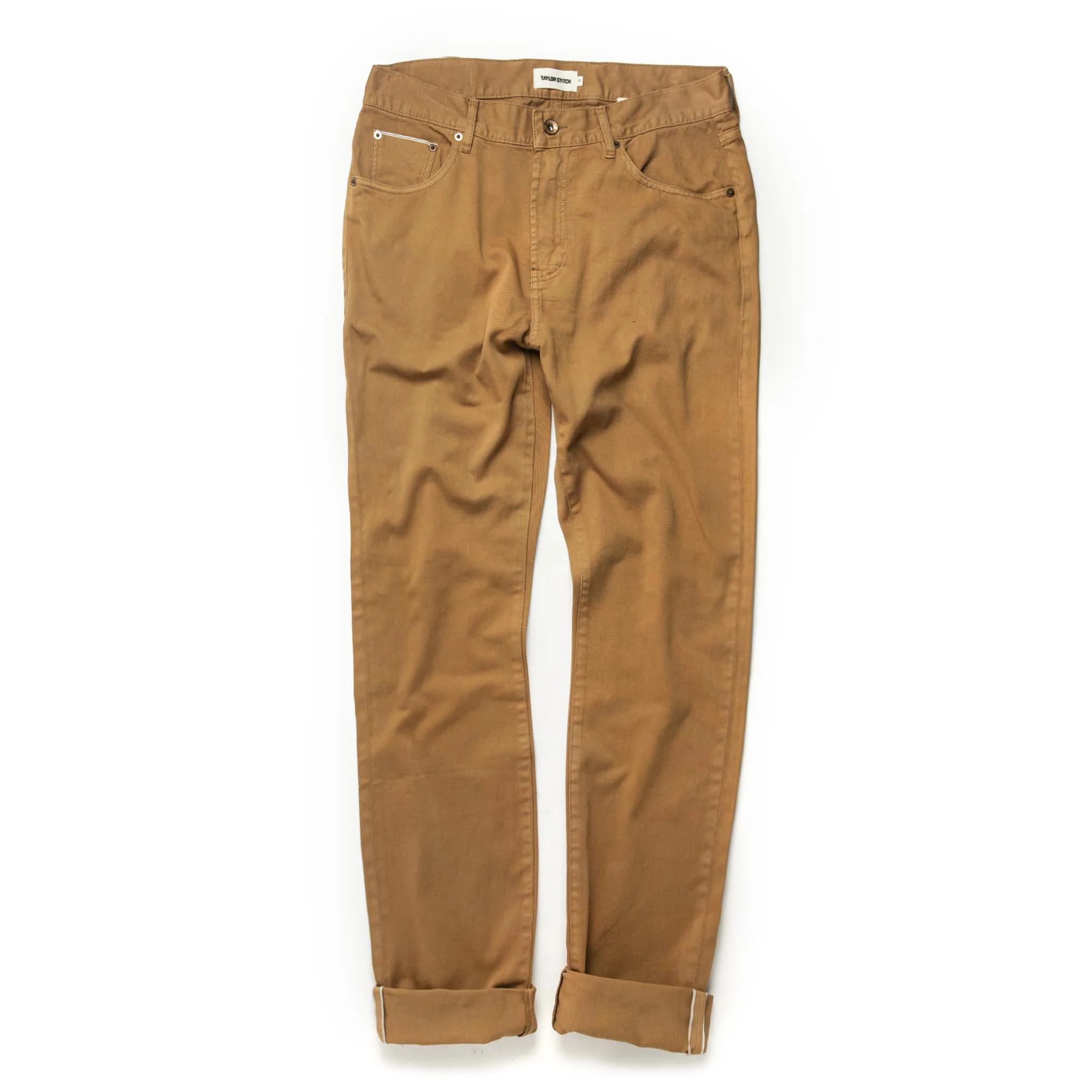 The Slim All Day Pant in British Khaki Selvage - Image 10
