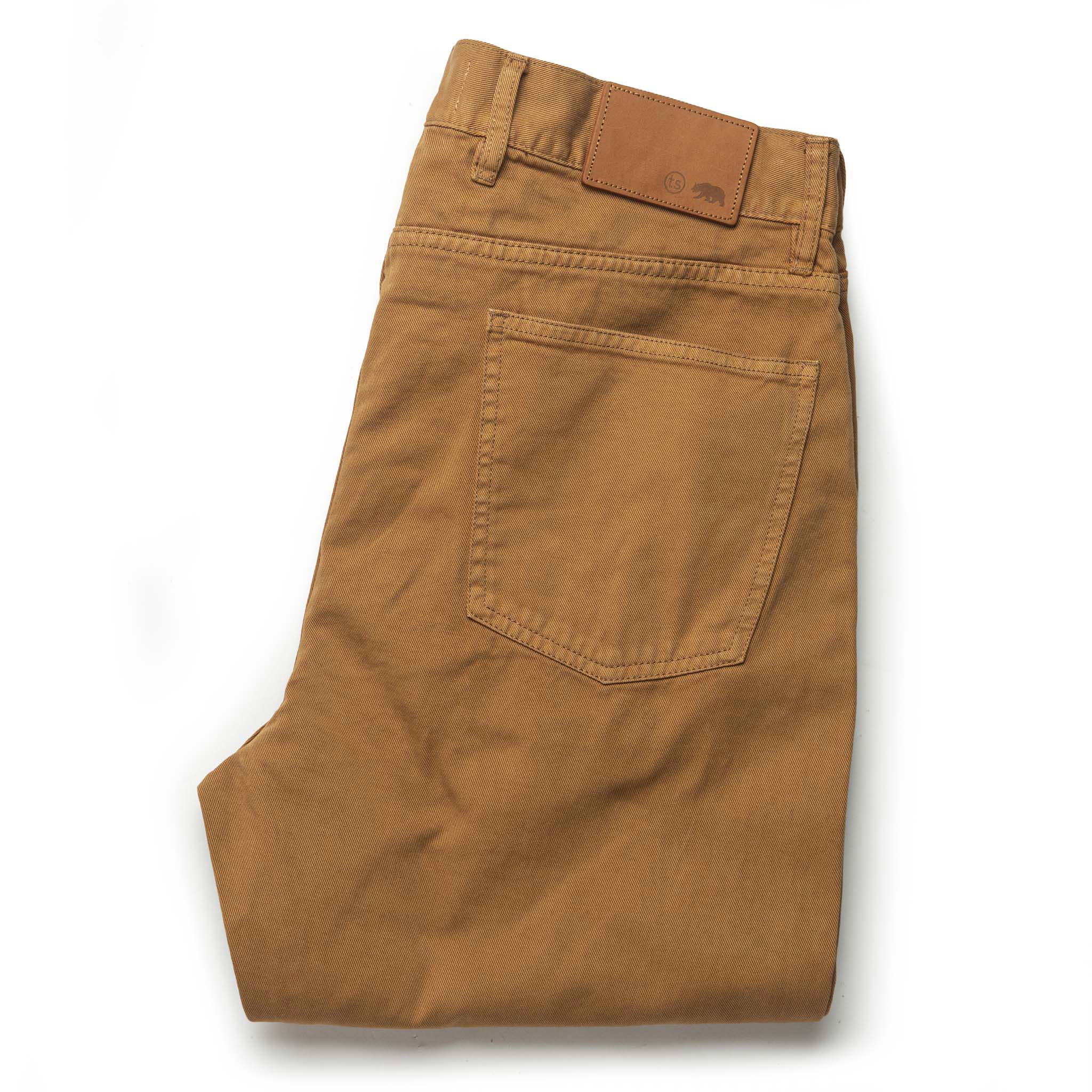 The Slim All Day Pant in British Khaki Selvage - Image 9