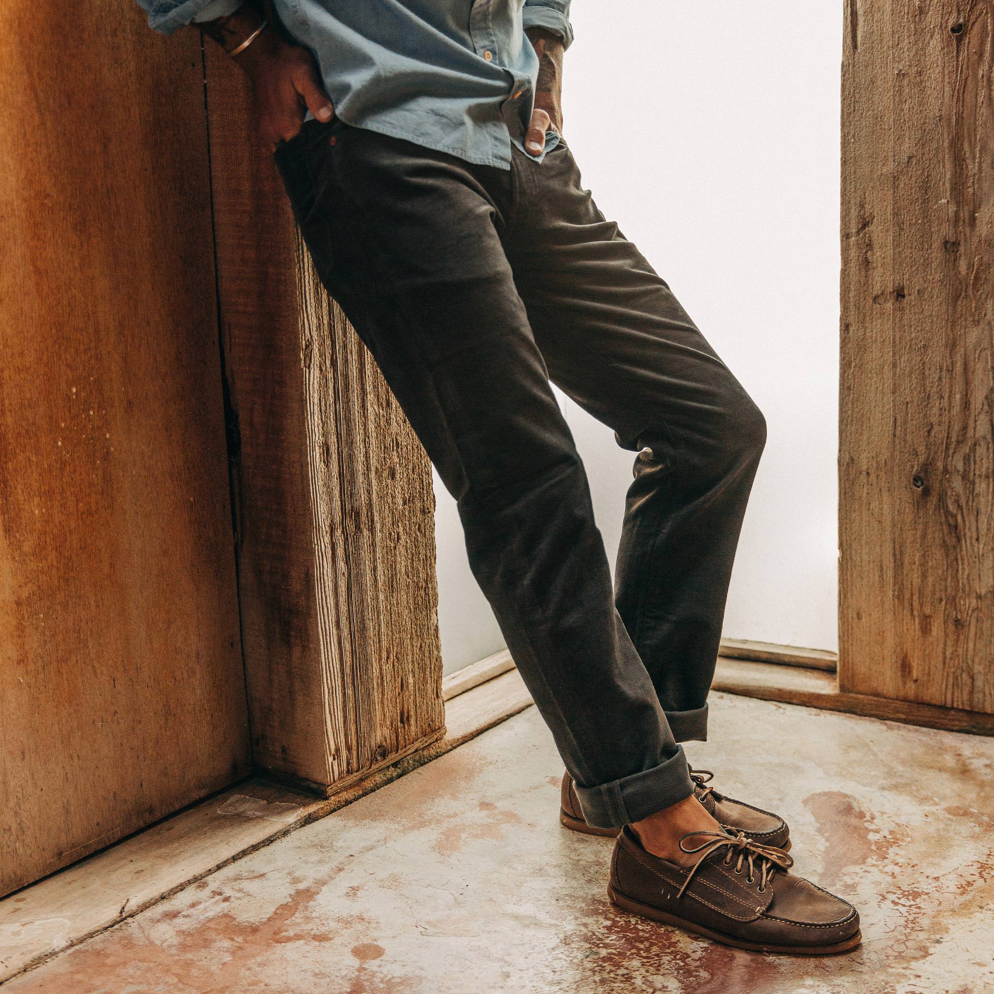 The Slim All Day Pant in Coal Cord - Image 5