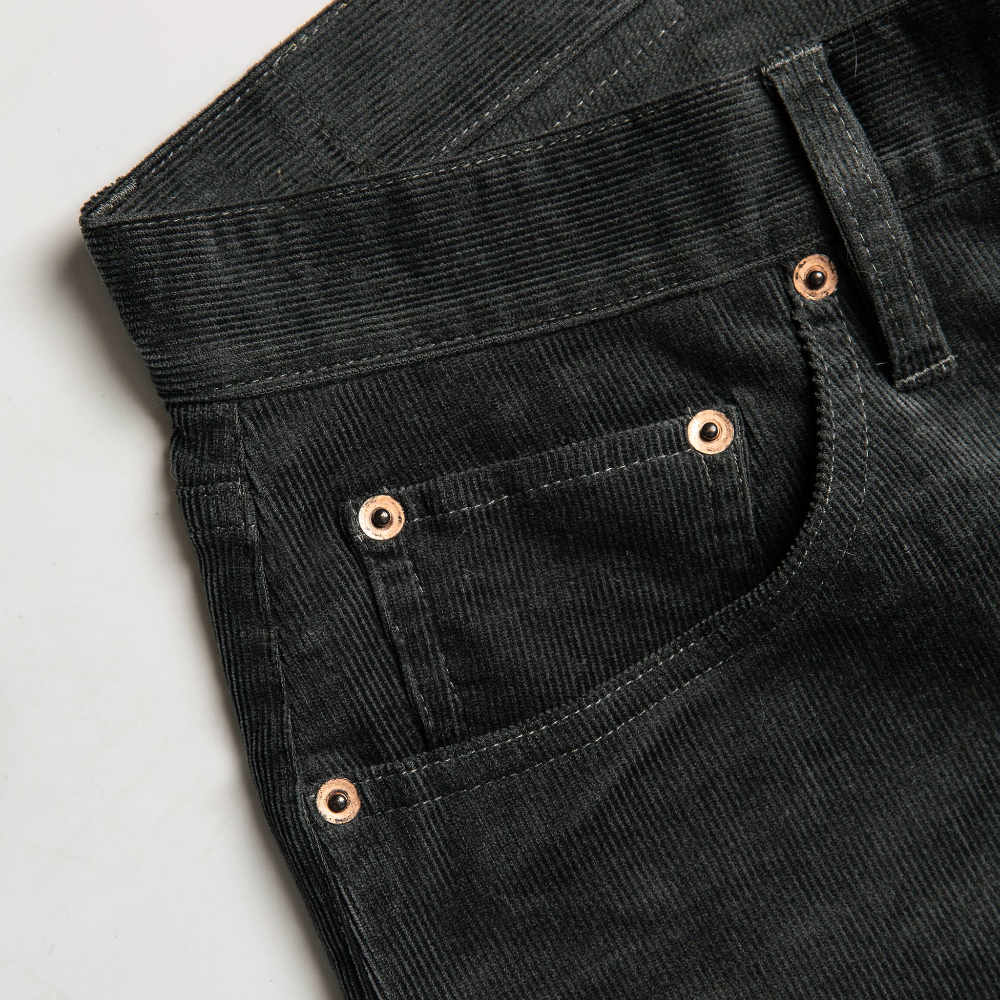 The Slim All Day Pant in Coal Cord - Image 7