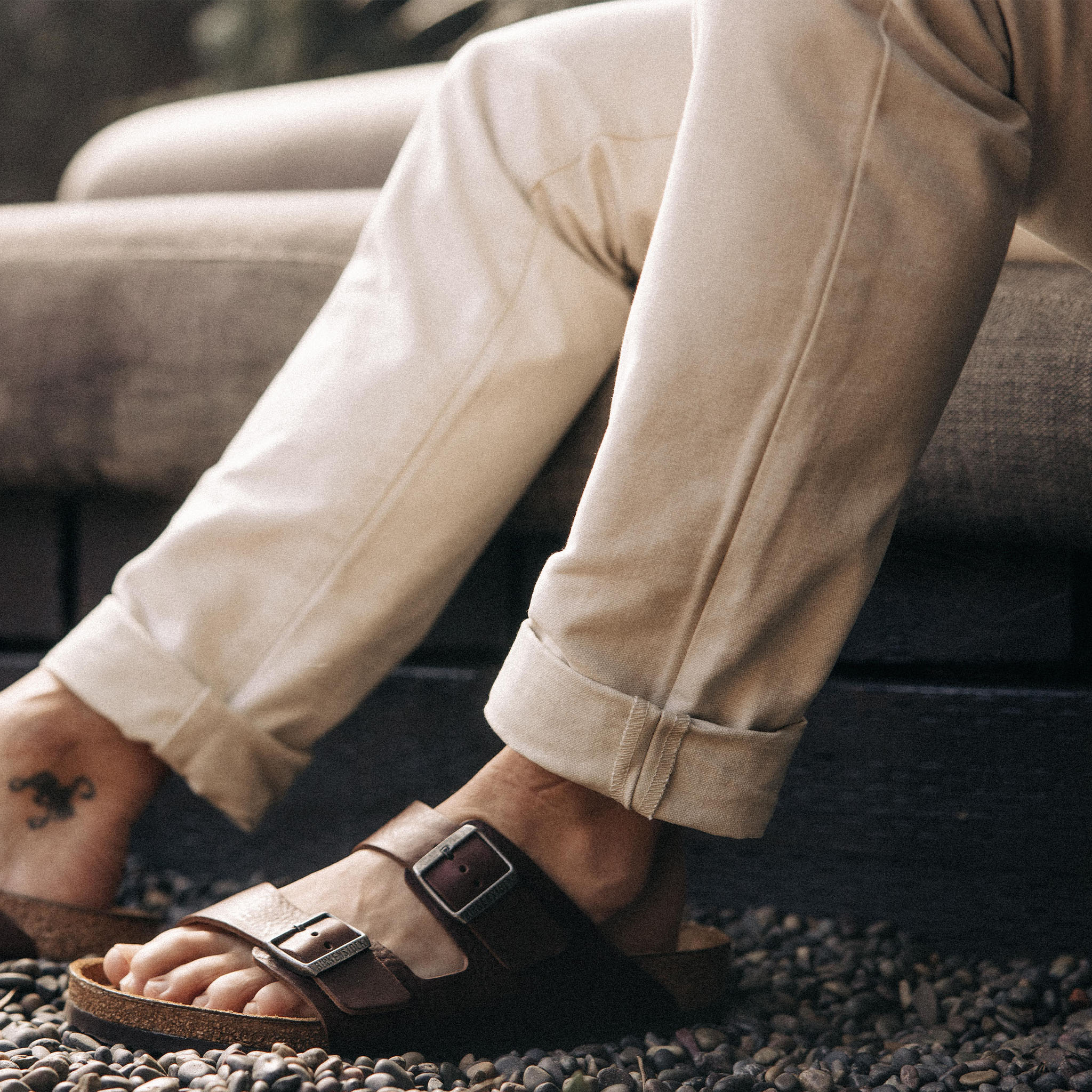 The Slim All Day Pant in Dune Canvas - Image 4