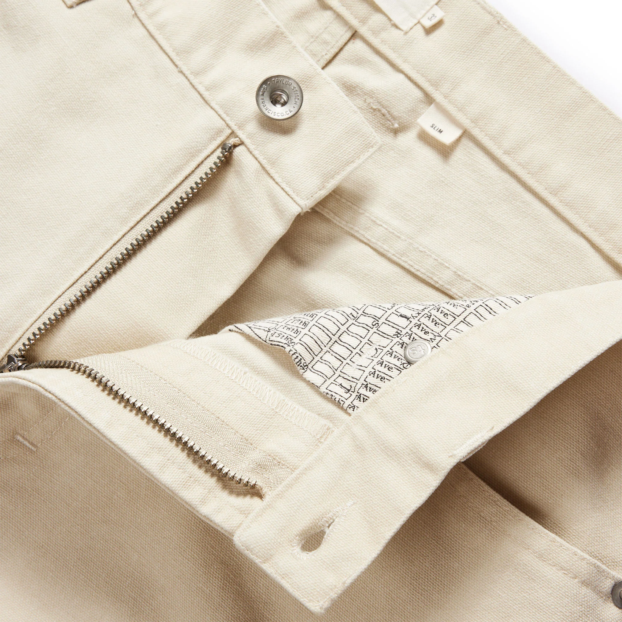 The Slim All Day Pant in Dune Canvas - Image 7