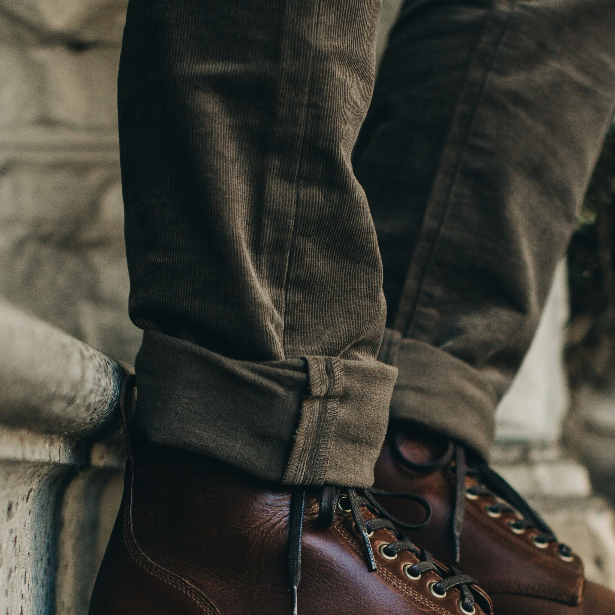 The Slim All Day Pant in Espresso Cord - Image 4
