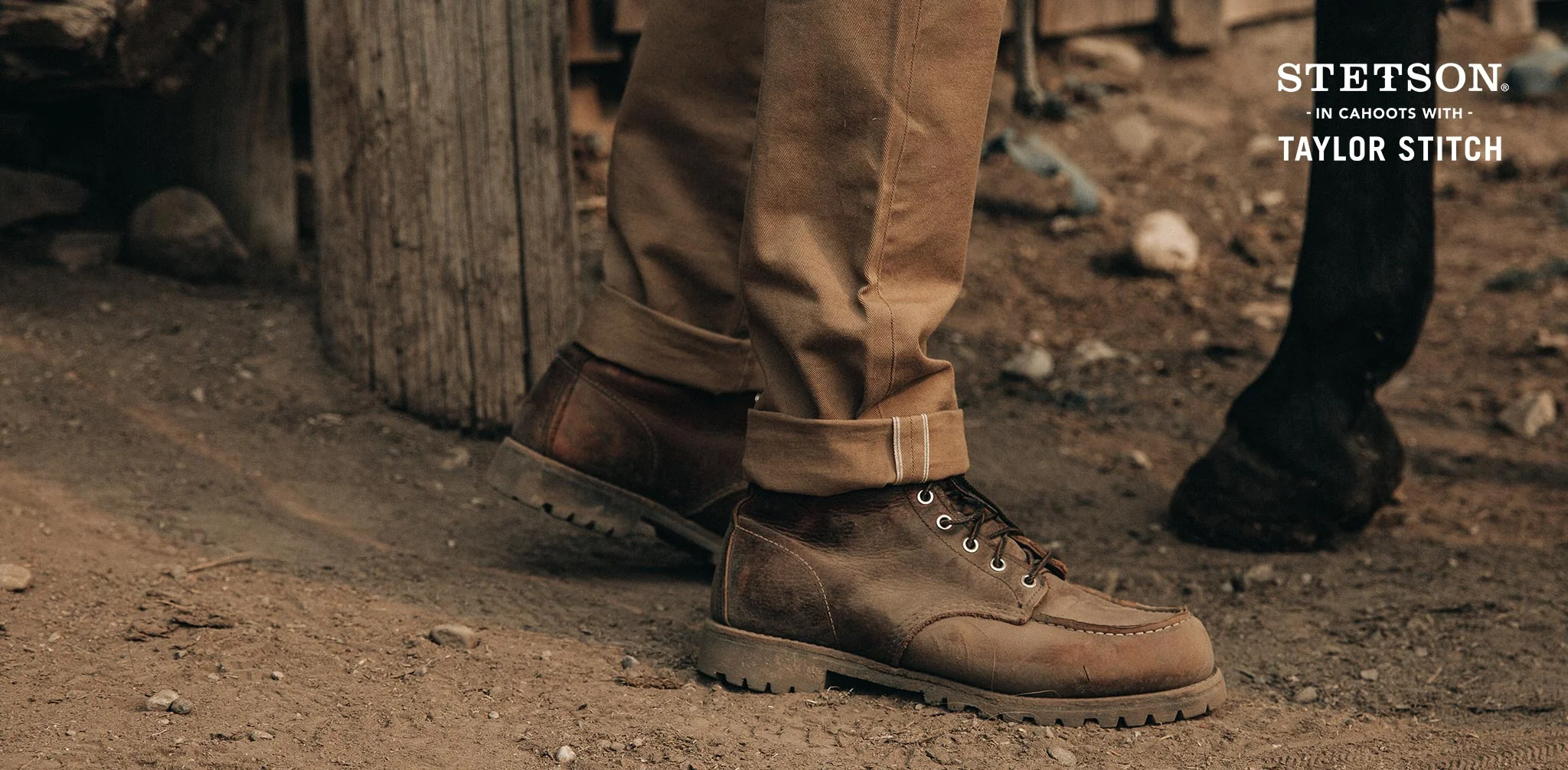 The Slim All Day Pant in Rustic Oak Organic Selvage - Image 11