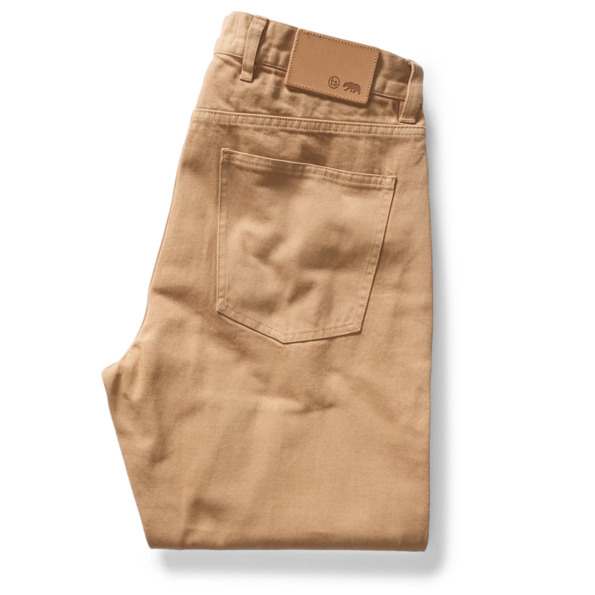 The Slim All Day Pant in Tobacco Selvage Denim - Image 6
