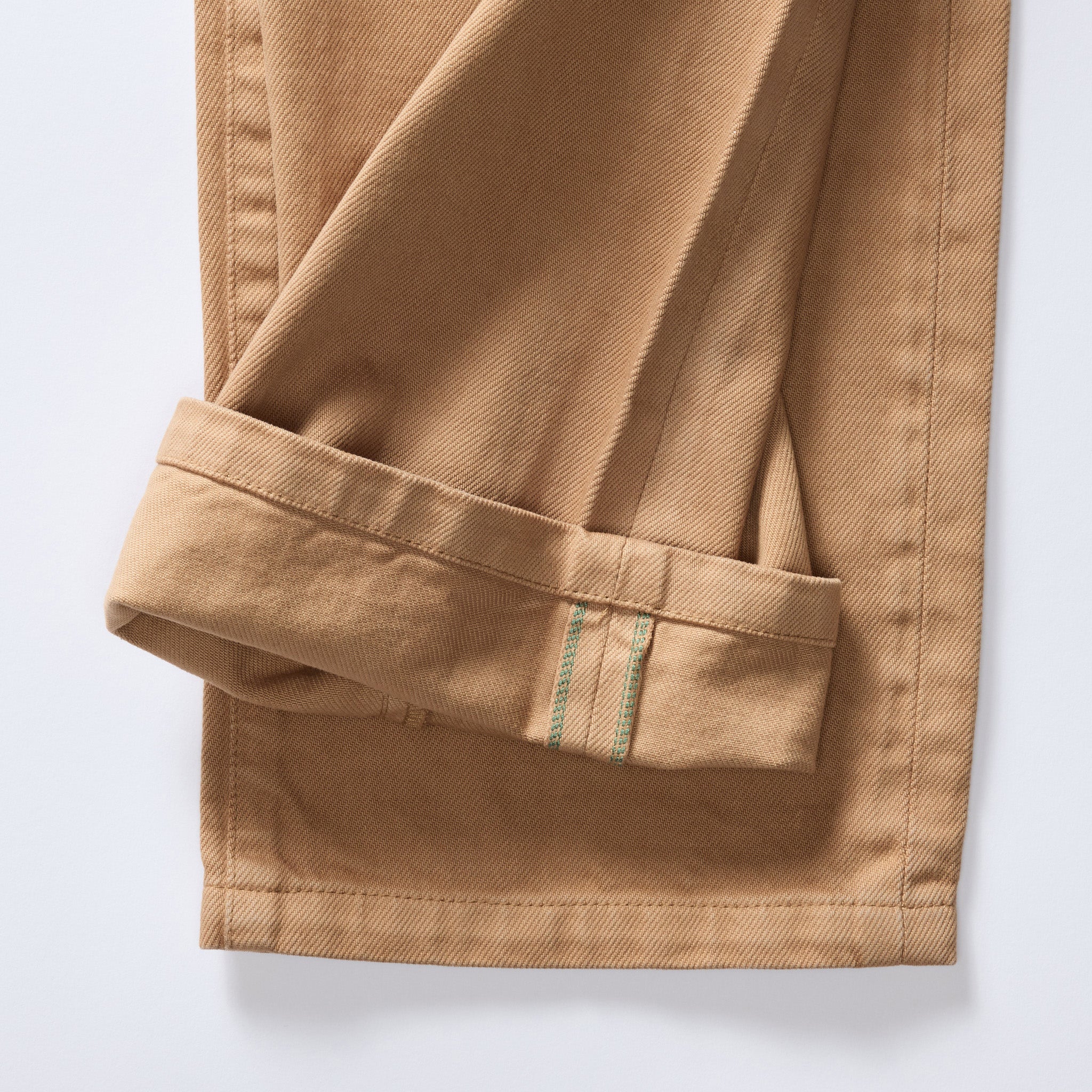 The Slim All Day Pant in Tobacco Selvage Denim - Image 8