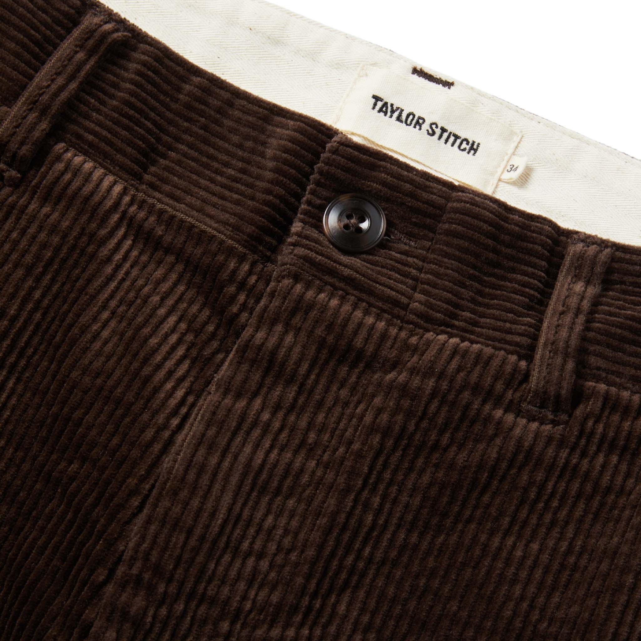 The Slim Foundation Pant in Espresso Cord - Image 6