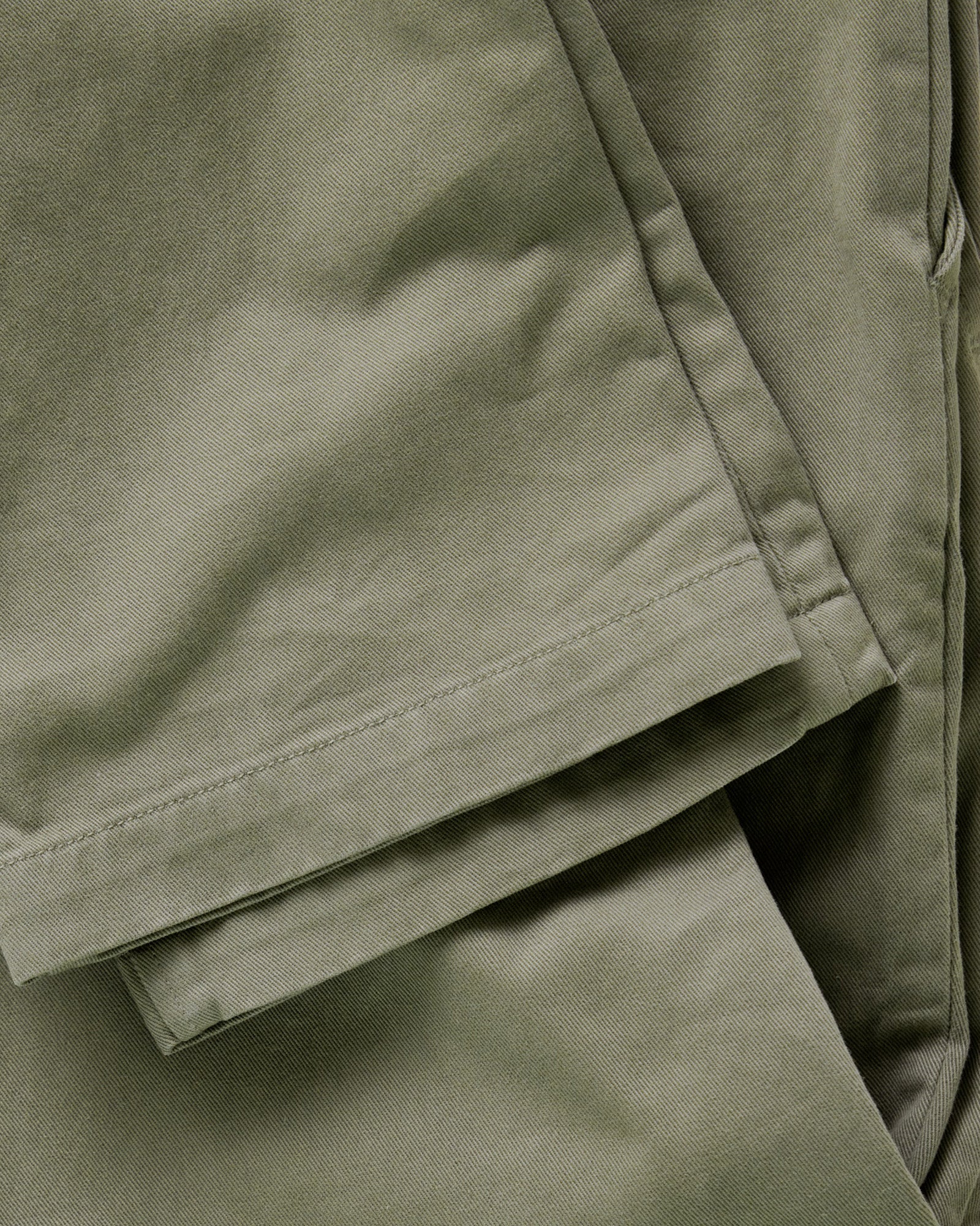 The Slim Foundation Pant in Organic Smoked Olive - Image 9