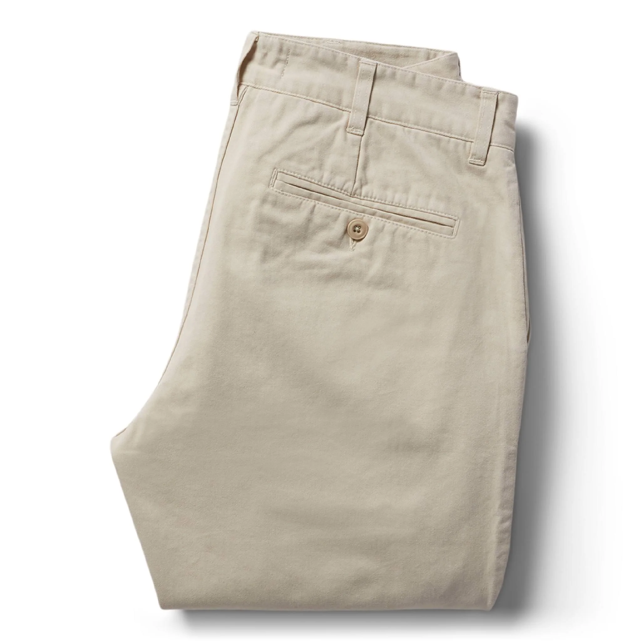 The Slim Foundation Pant in Organic Stone - Image 8