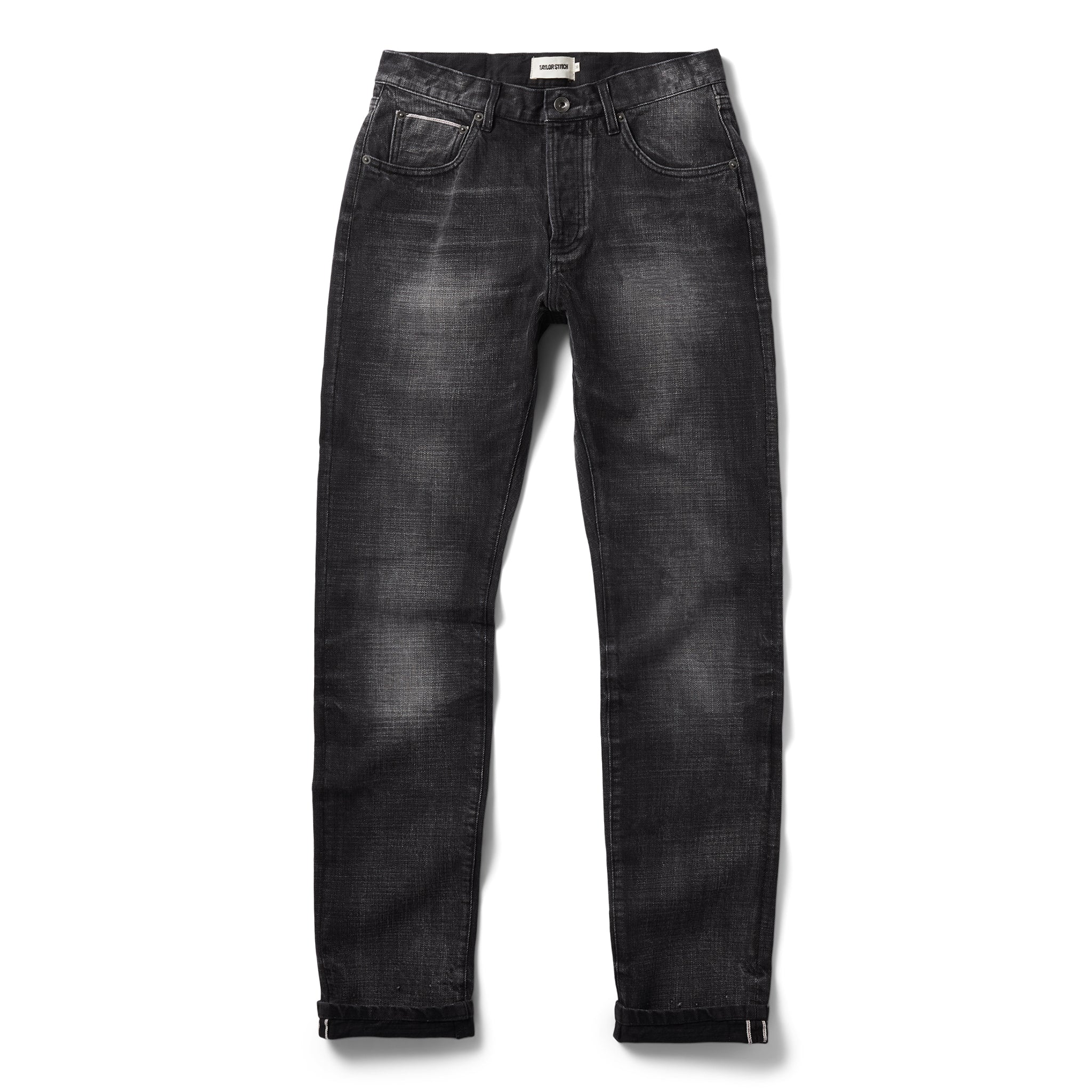 The Slim Jean in Black 3-Month Wash Selvage - Image 7
