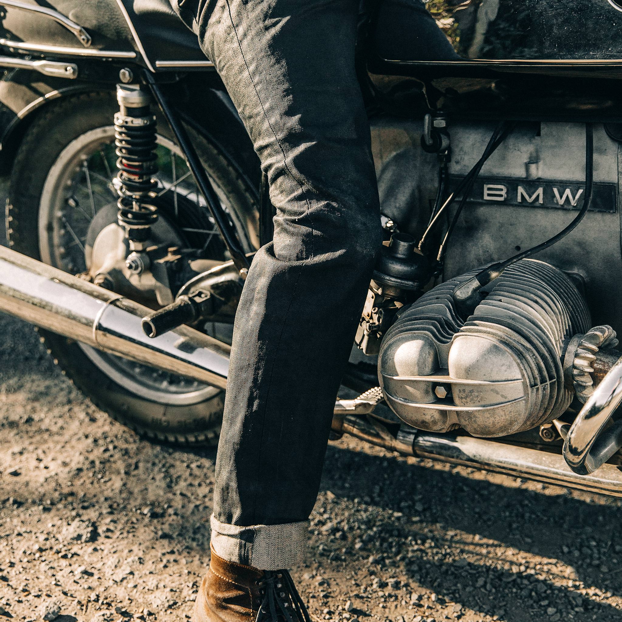 The Slim Jean in Black Over-dye Selvage - Image 2