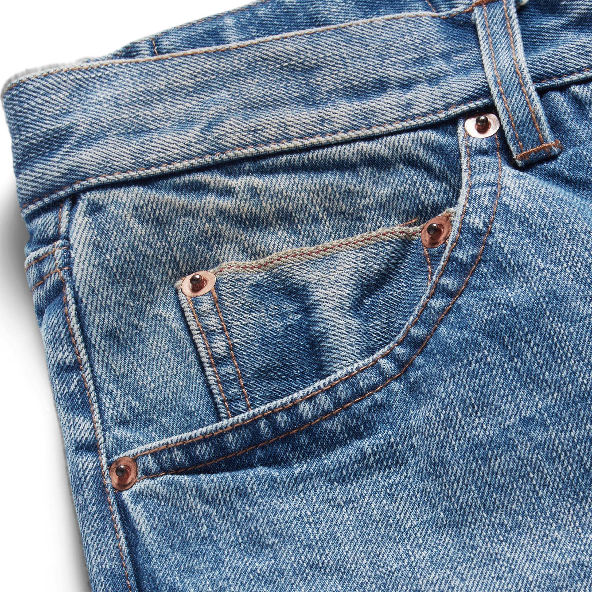 The Slim Jean in Fletcher Wash Organic Selvage - Image 5