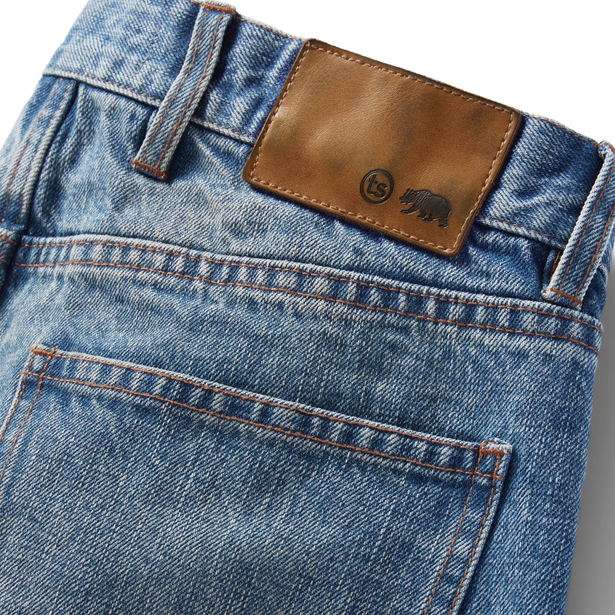 The Slim Jean in Fletcher Wash Organic Selvage - Image 6