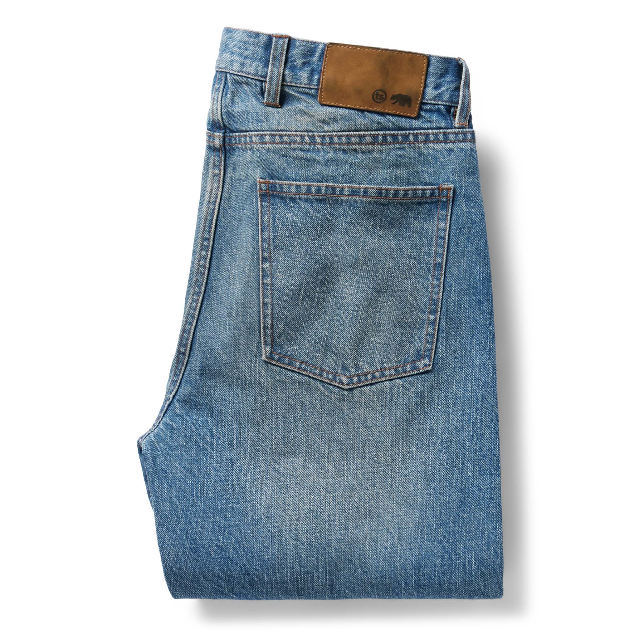 The Slim Jean in Fletcher Wash Organic Selvage - Image 7