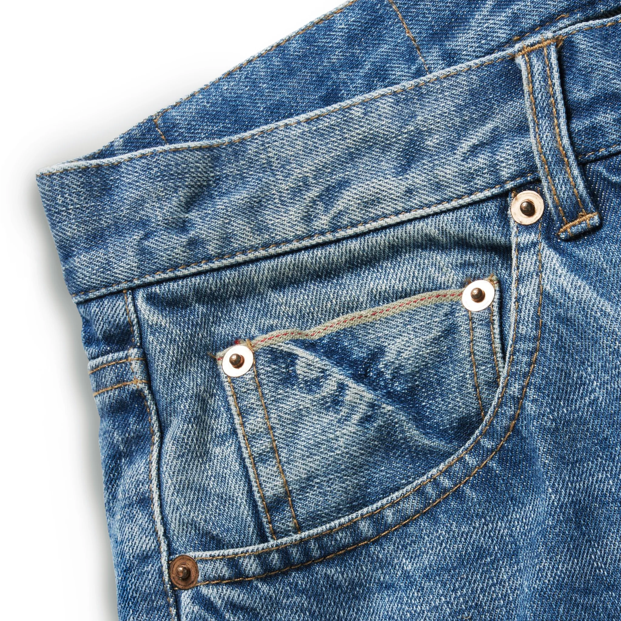 The Slim Jean in Patch Wash Selvage - Image 7