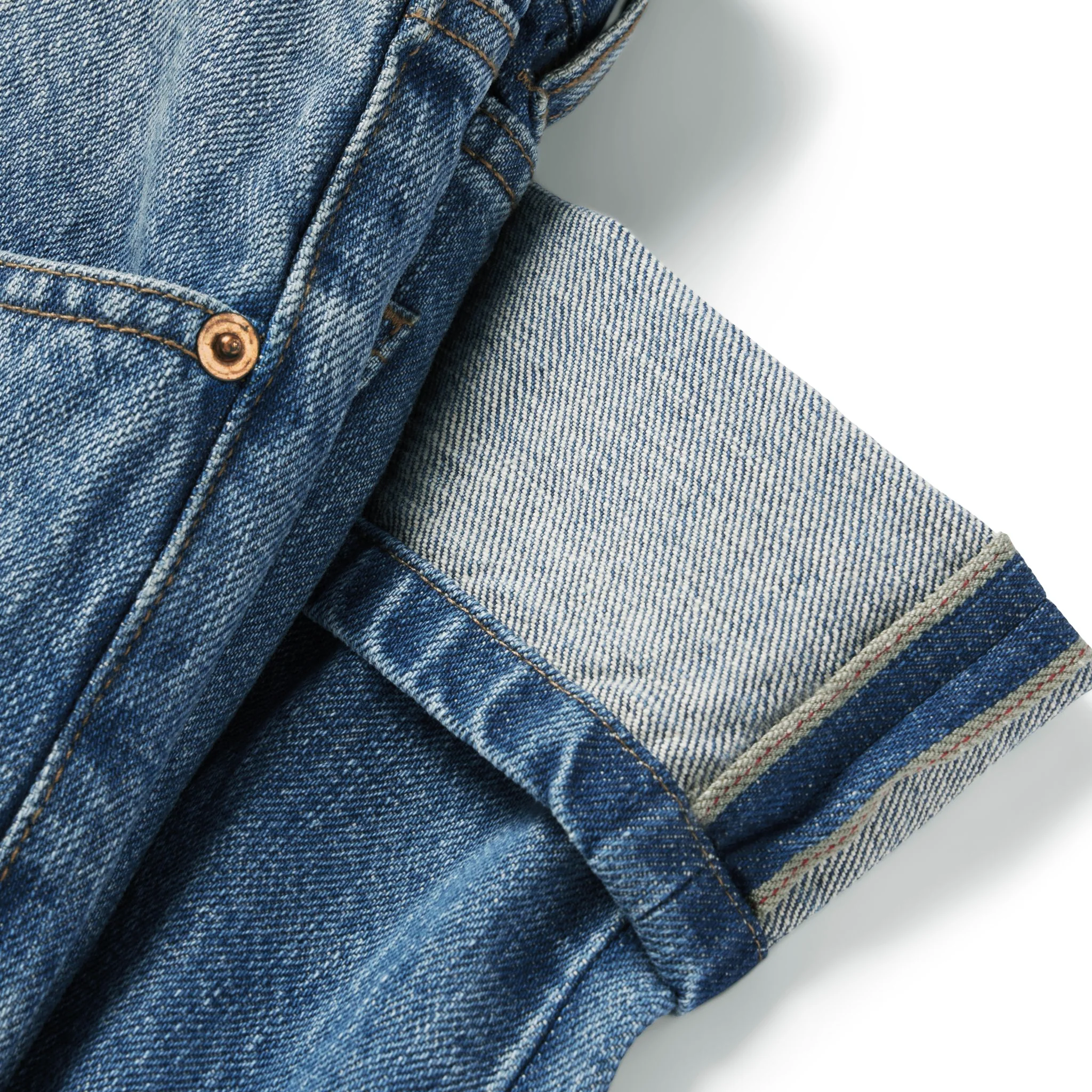The Slim Jean in Patch Wash Selvage - Image 9