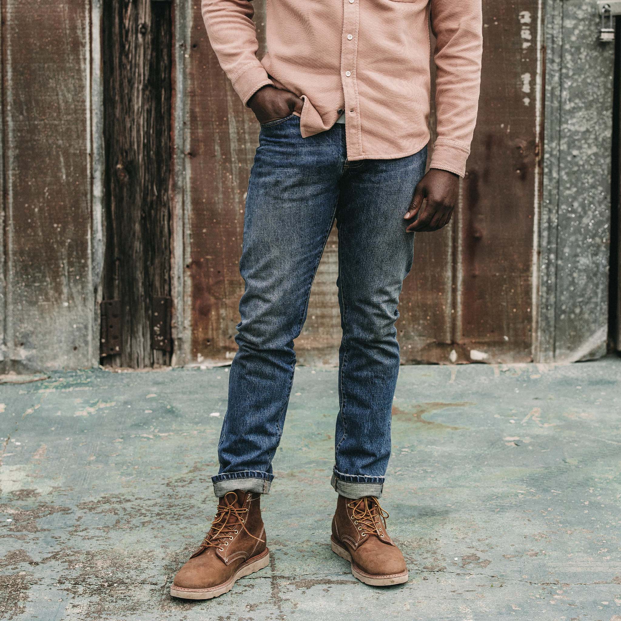 The Slim Jean in Sawyer Wash Organic Selvage - Image 2