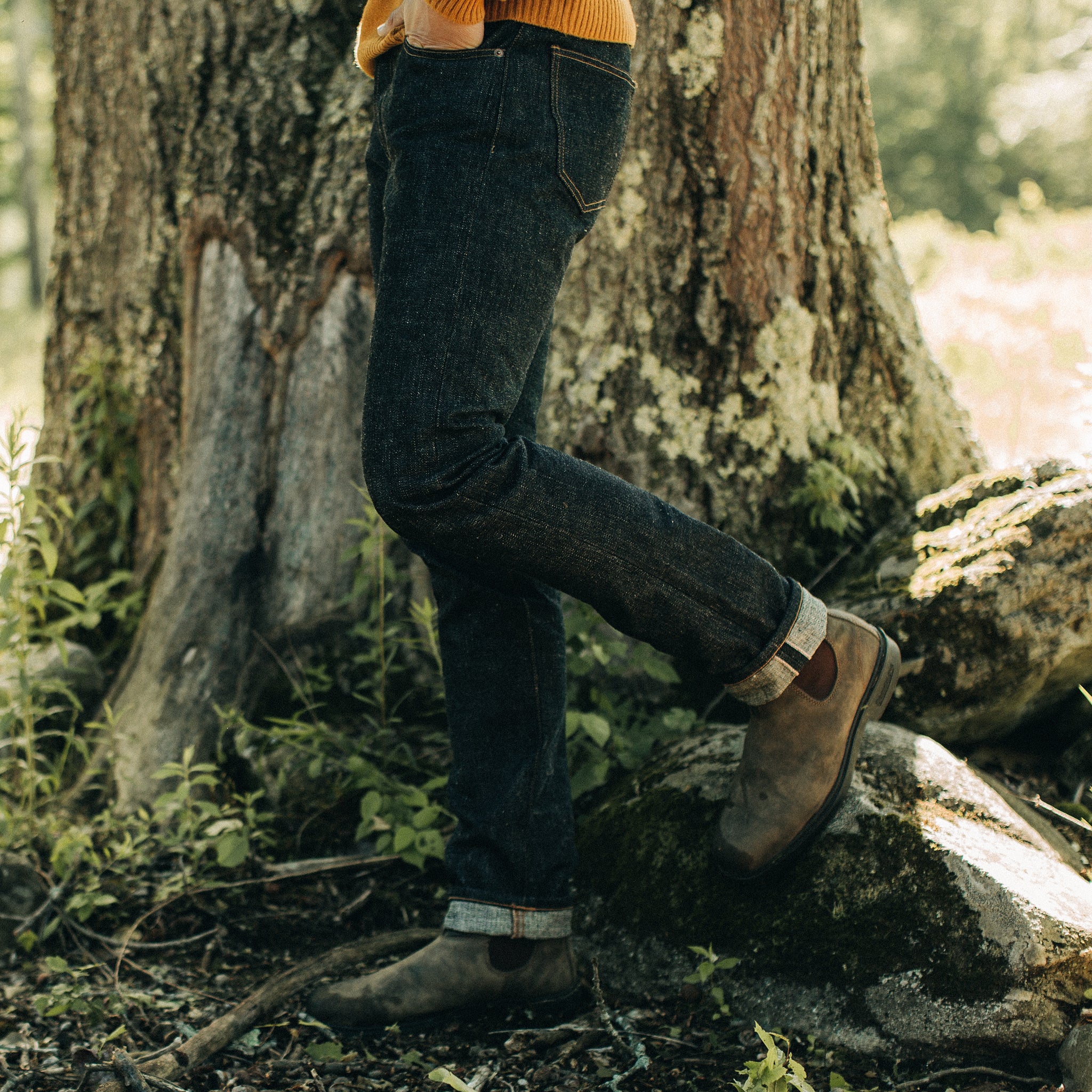 The Slim Jean in Umeda Selvage - Image 2