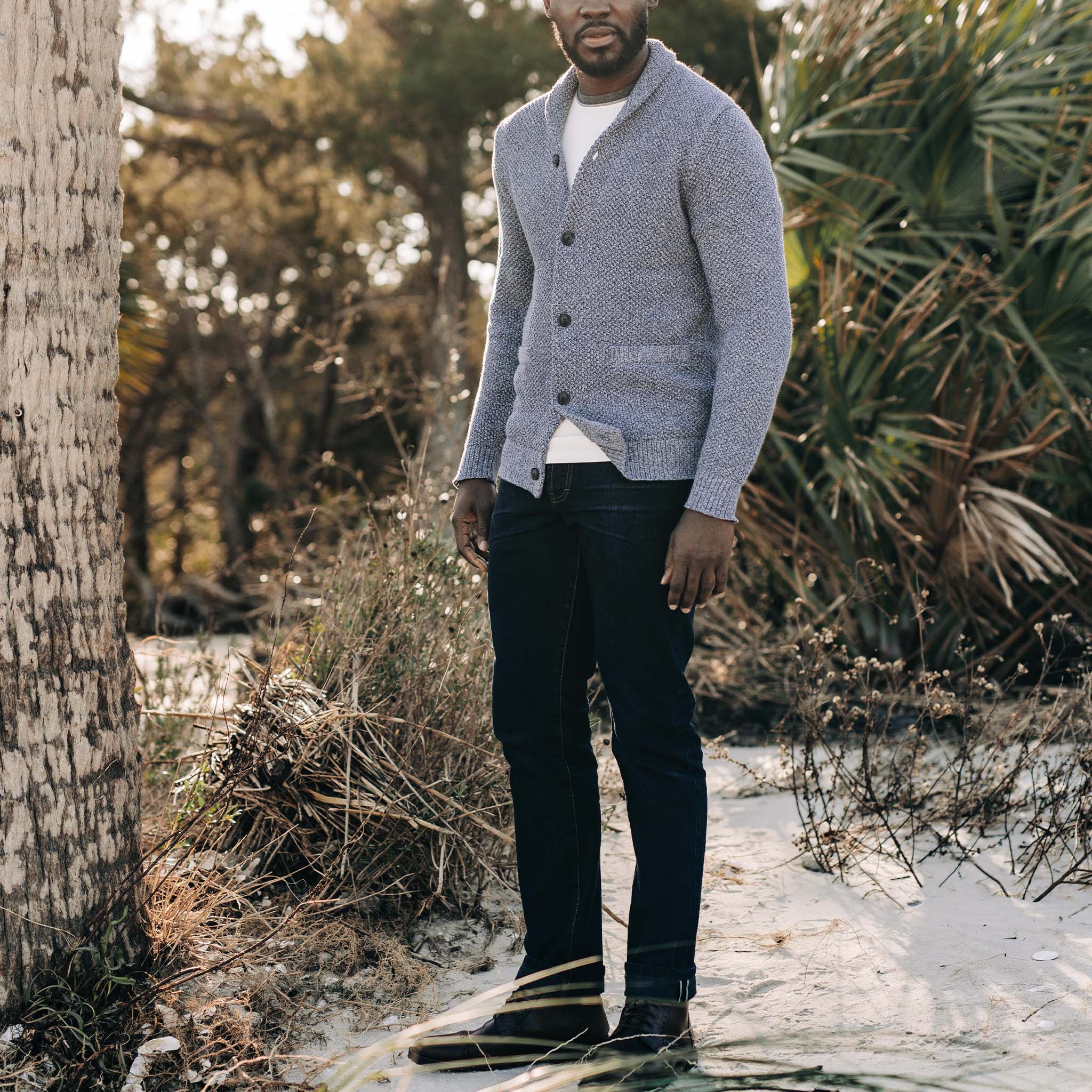 The Slim Jean in Wallace Wash Organic Selvage - Image 2