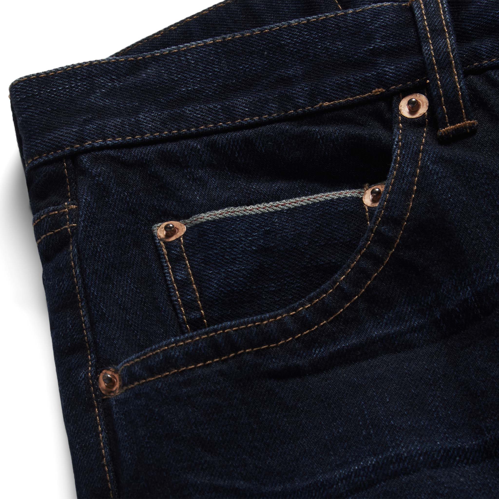 The Slim Jean in Wallace Wash Organic Selvage - Image 6