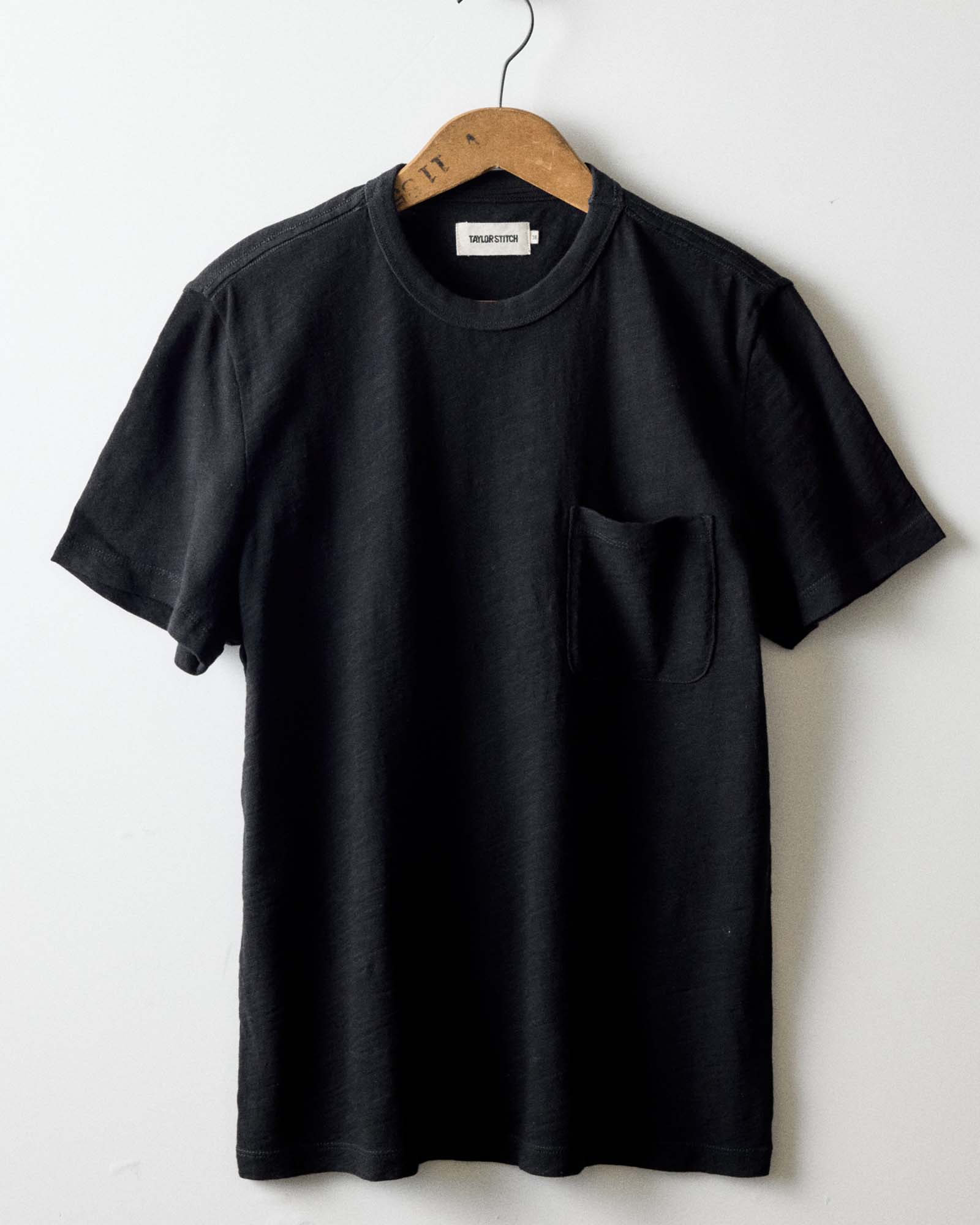The Slub Tee in Black Indigo - Image 5
